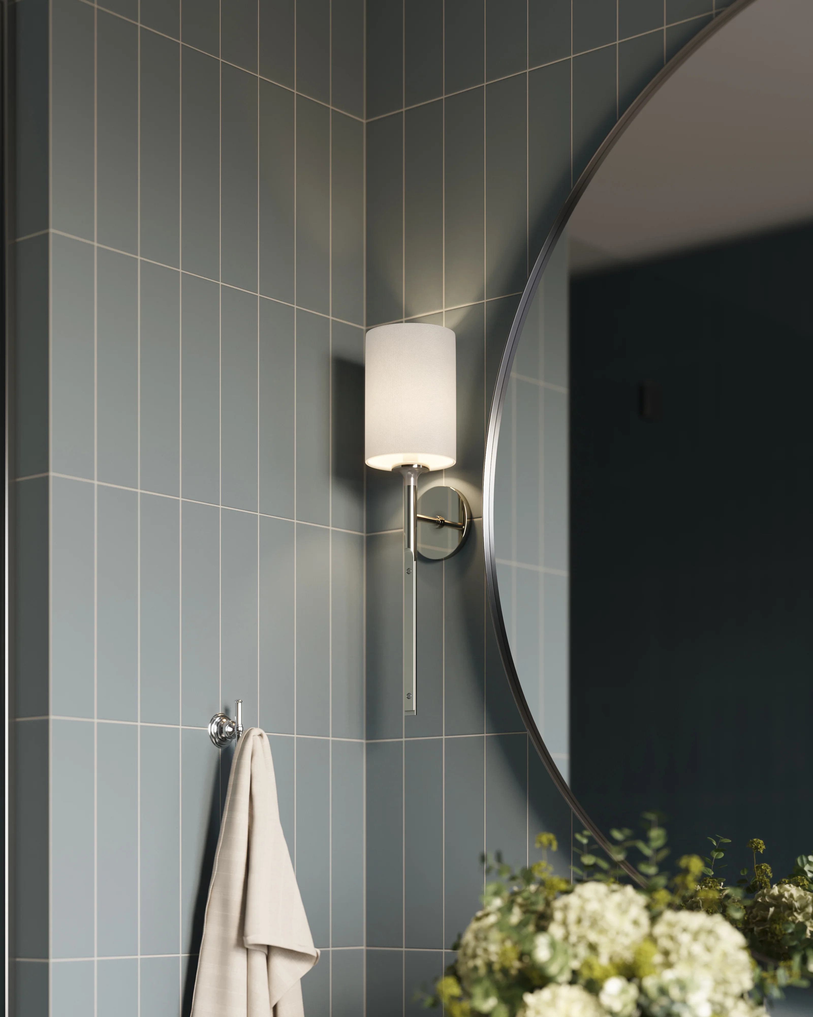Merrick 3 x 11 Matte Porcelain Tile in Ska Blue - Image 10