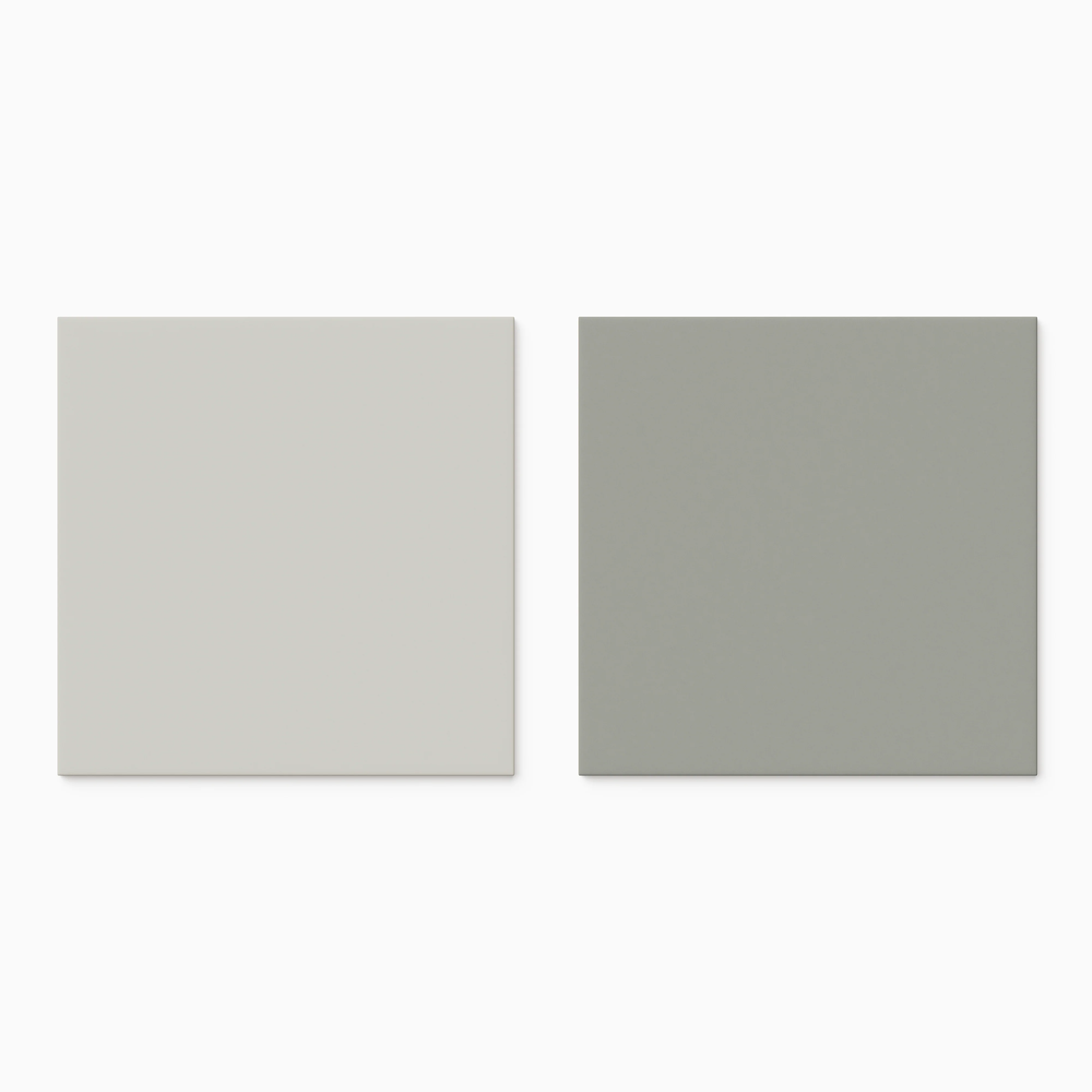 Merrick 8 x 8 Checkerboard Matte Porcelain Tile in Ambient White and Gothic Grey - Image 2