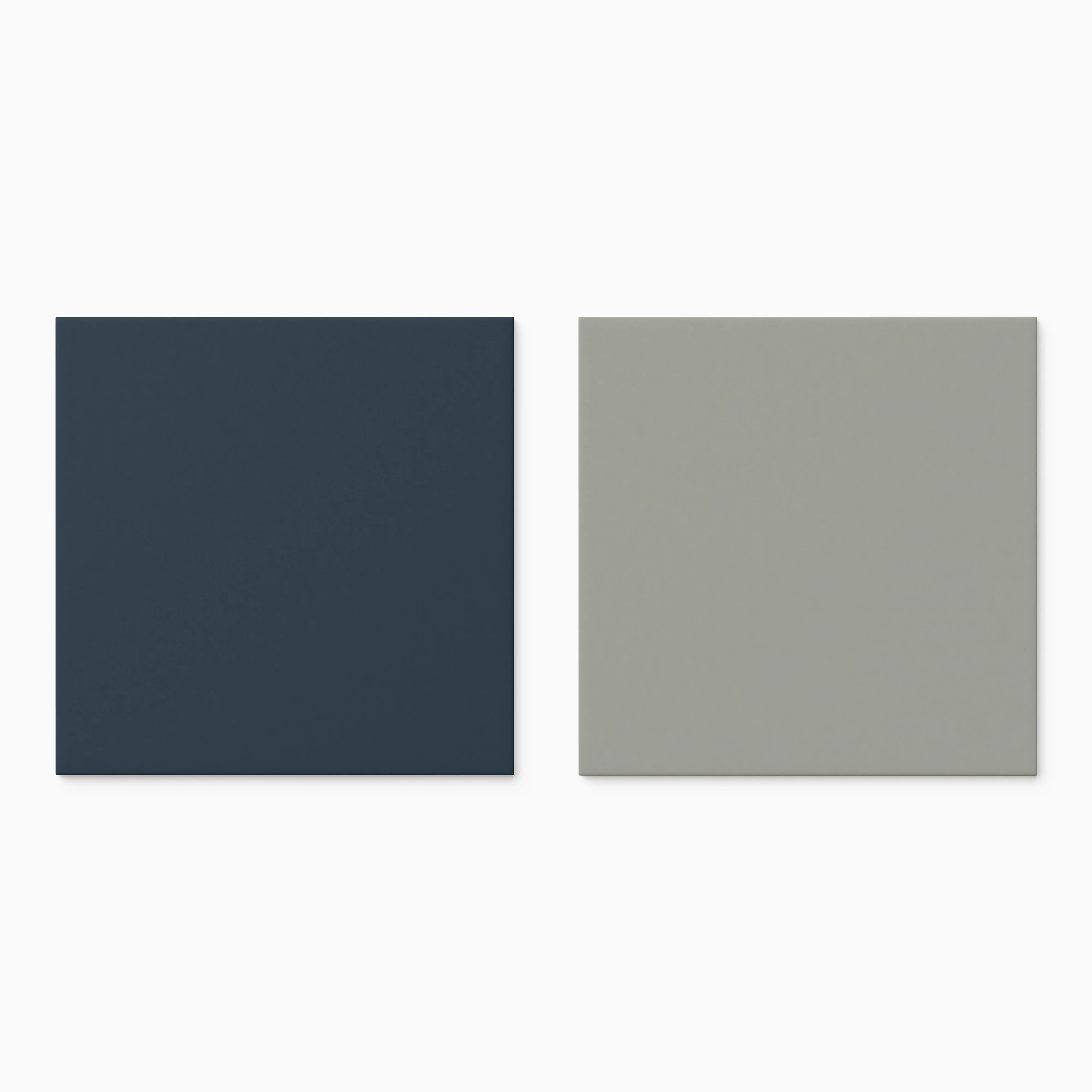 Merrick 8 x 8 Checkerboard Matte Porcelain Tile in Rhythm and Blues and Gothic Grey - Image 2