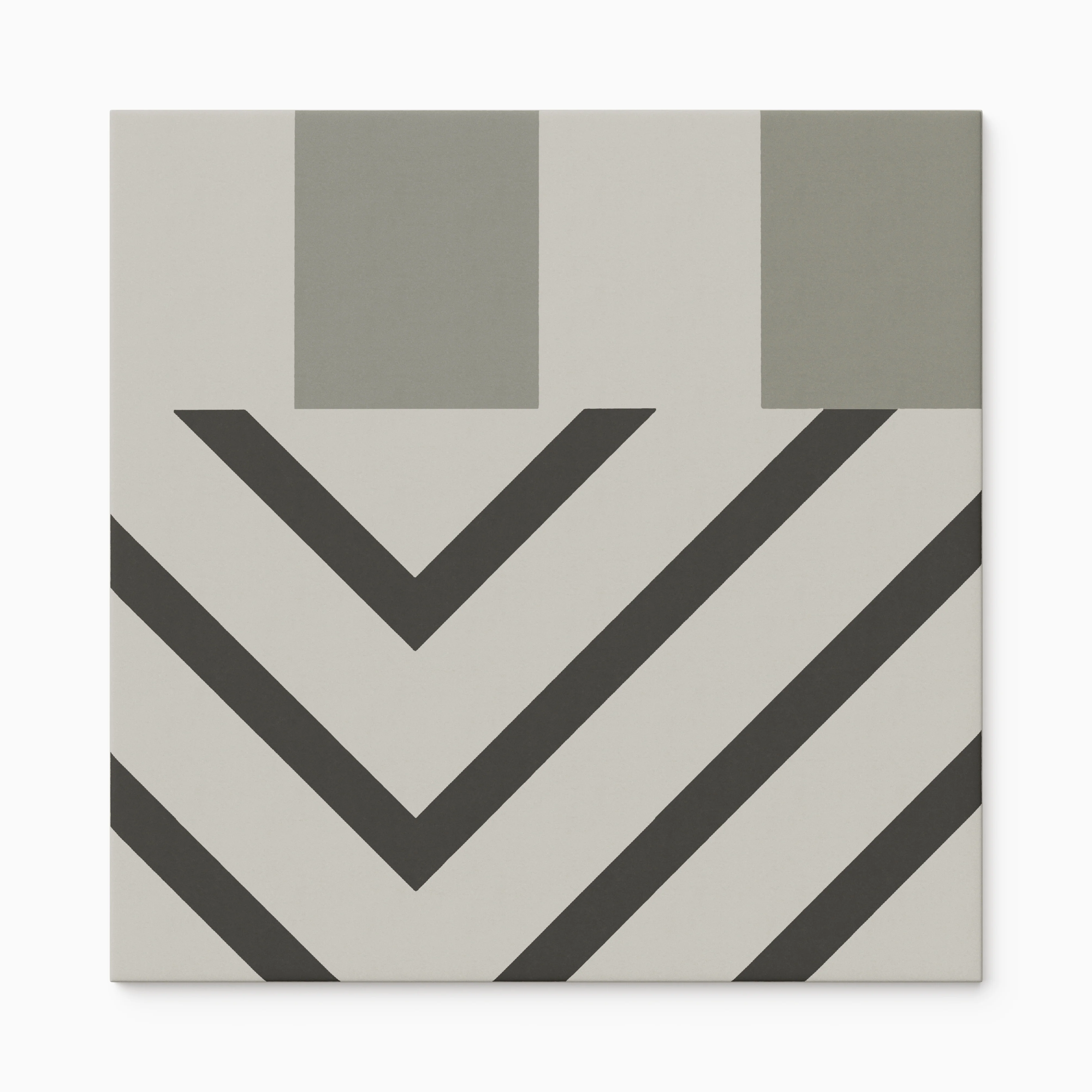 Merrick 8 x 8 Matte Porcelain Tile in Neutral Mix - Image 3
