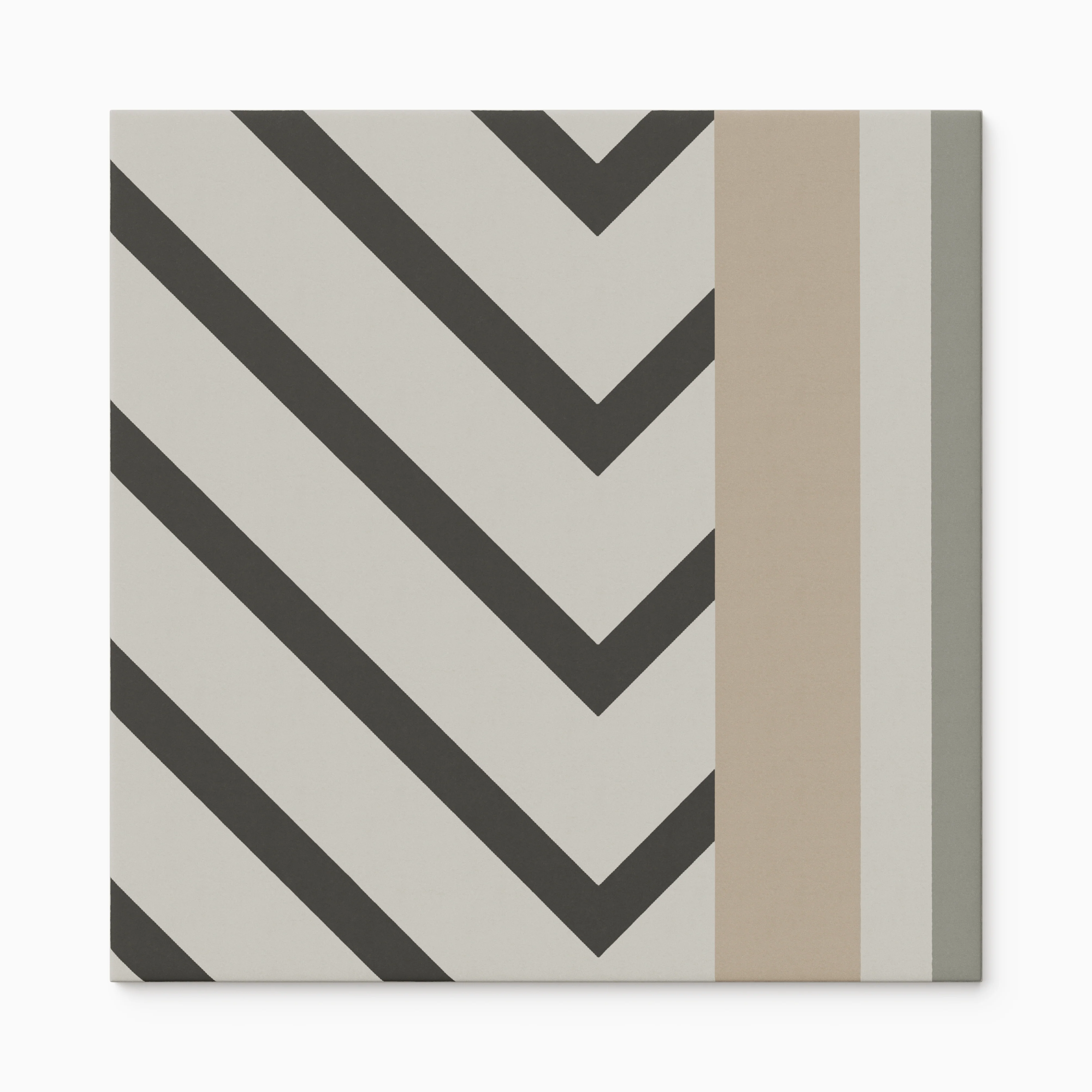 Merrick 8 x 8 Matte Porcelain Tile in Neutral Mix - Image 5