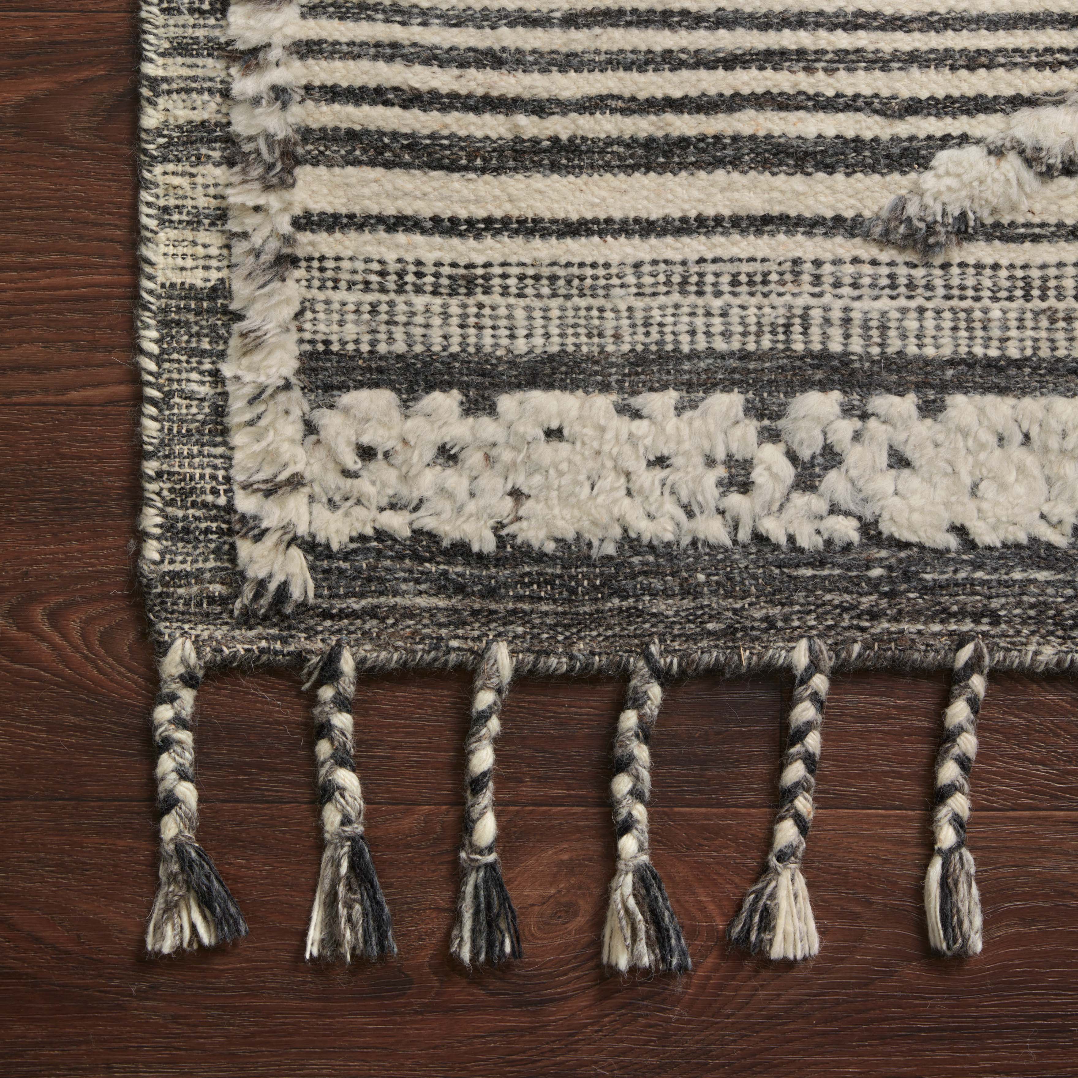 Micah Rug in Cream / Graphite - Image 3