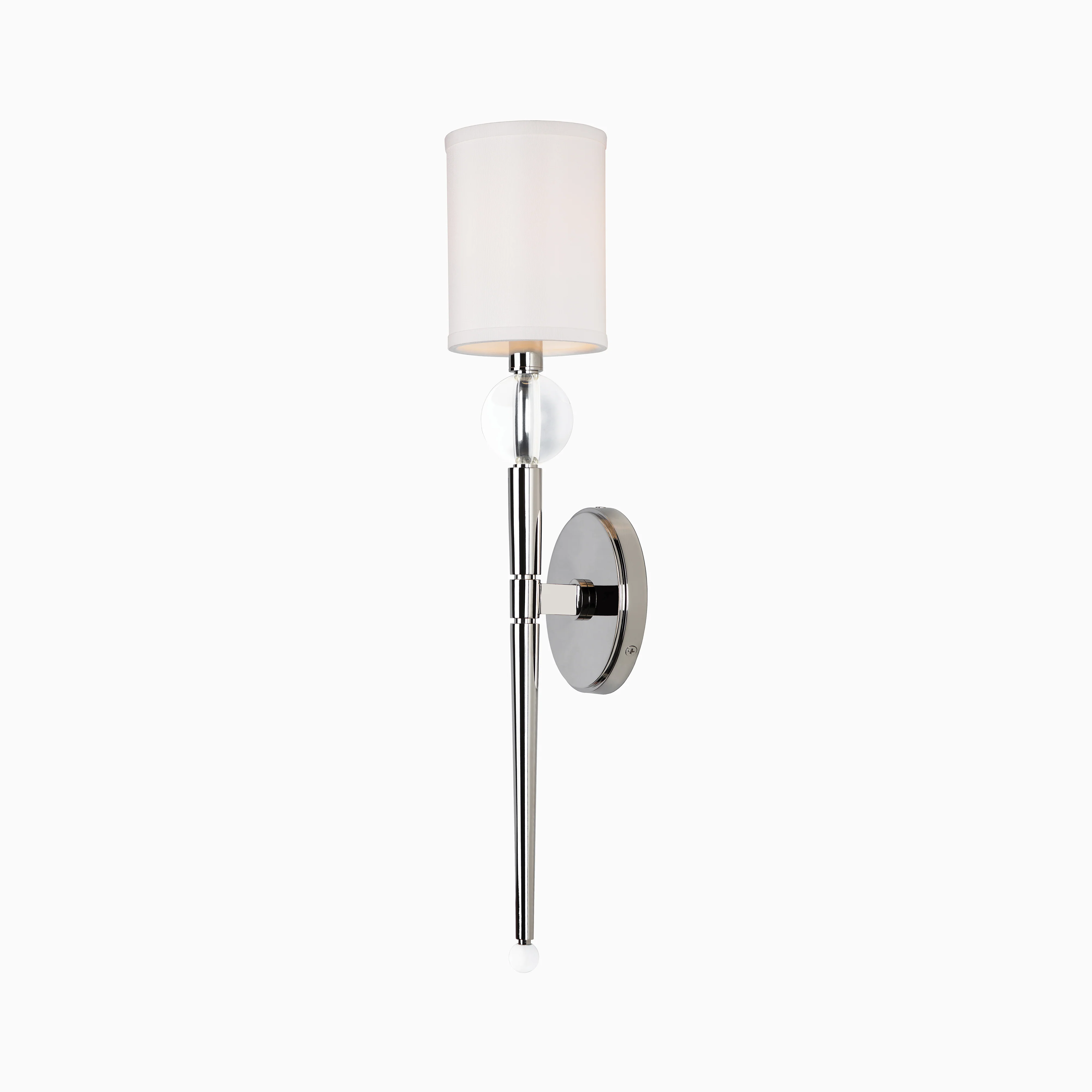 Mickelson 1-Light Wall Sconce in Polished Nickel - Image 2
