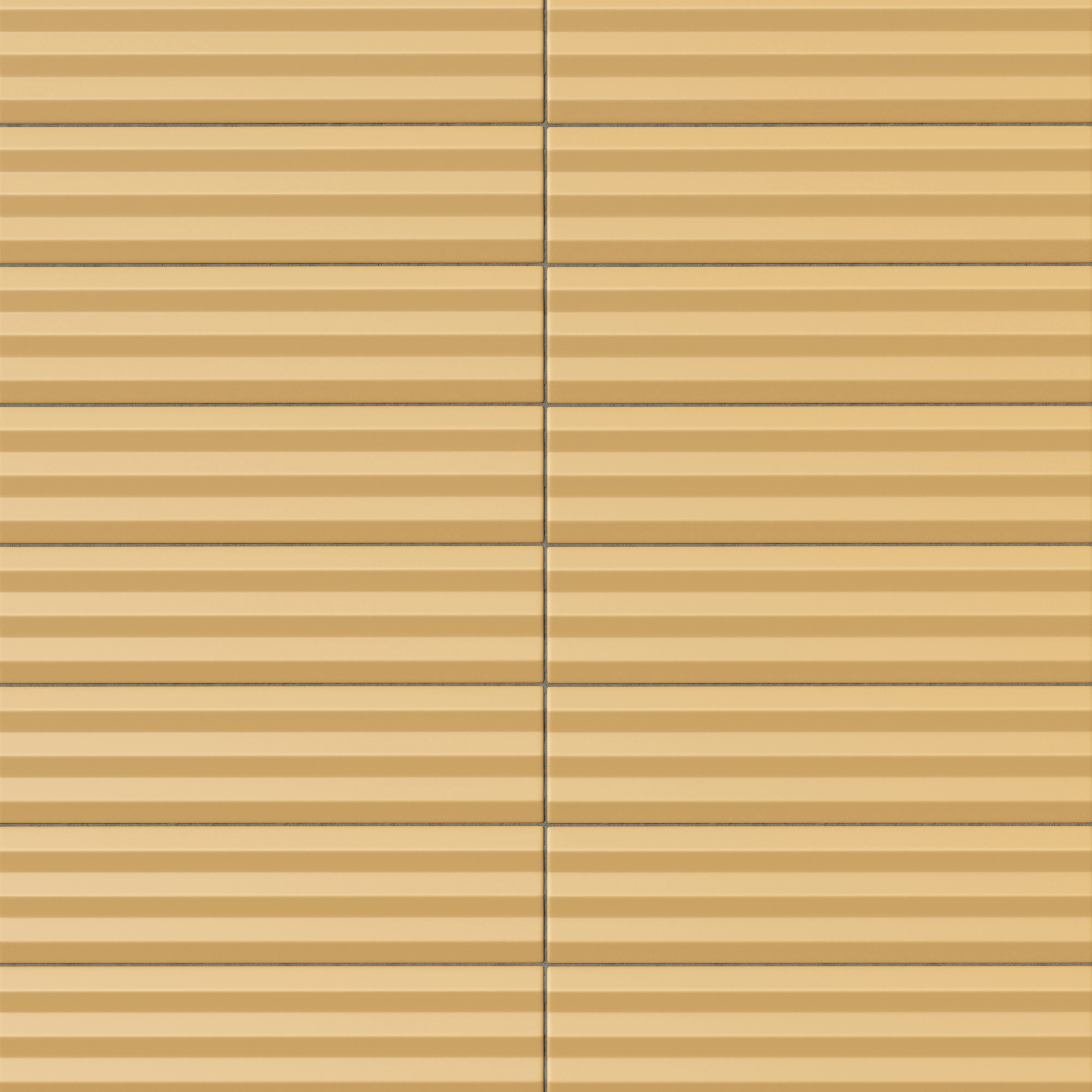 Mika 2.5 x 10 Matte Ceramic Beveled Tile in Dijon