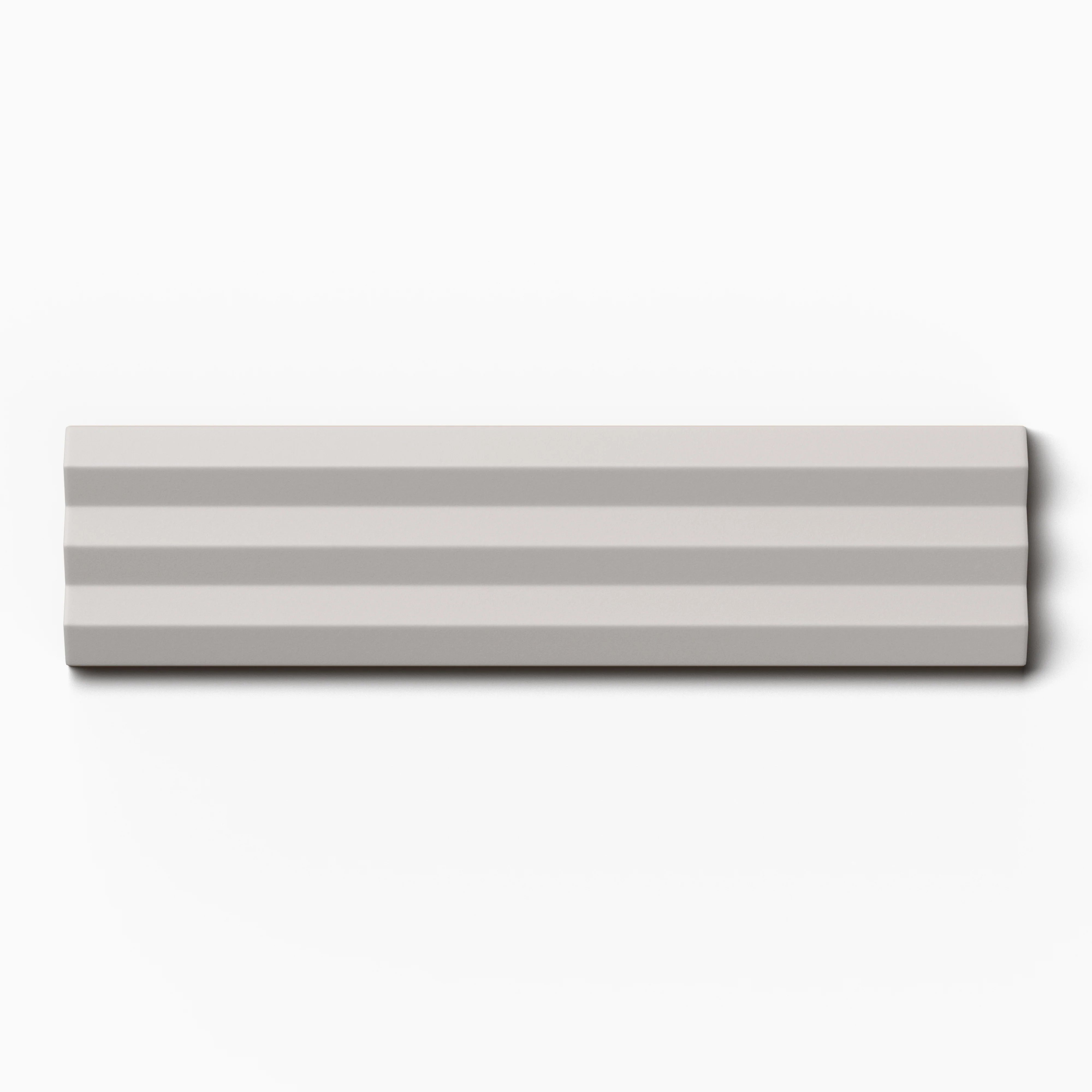 Mika 2 x 10 Matte Beveled in Ash Sample