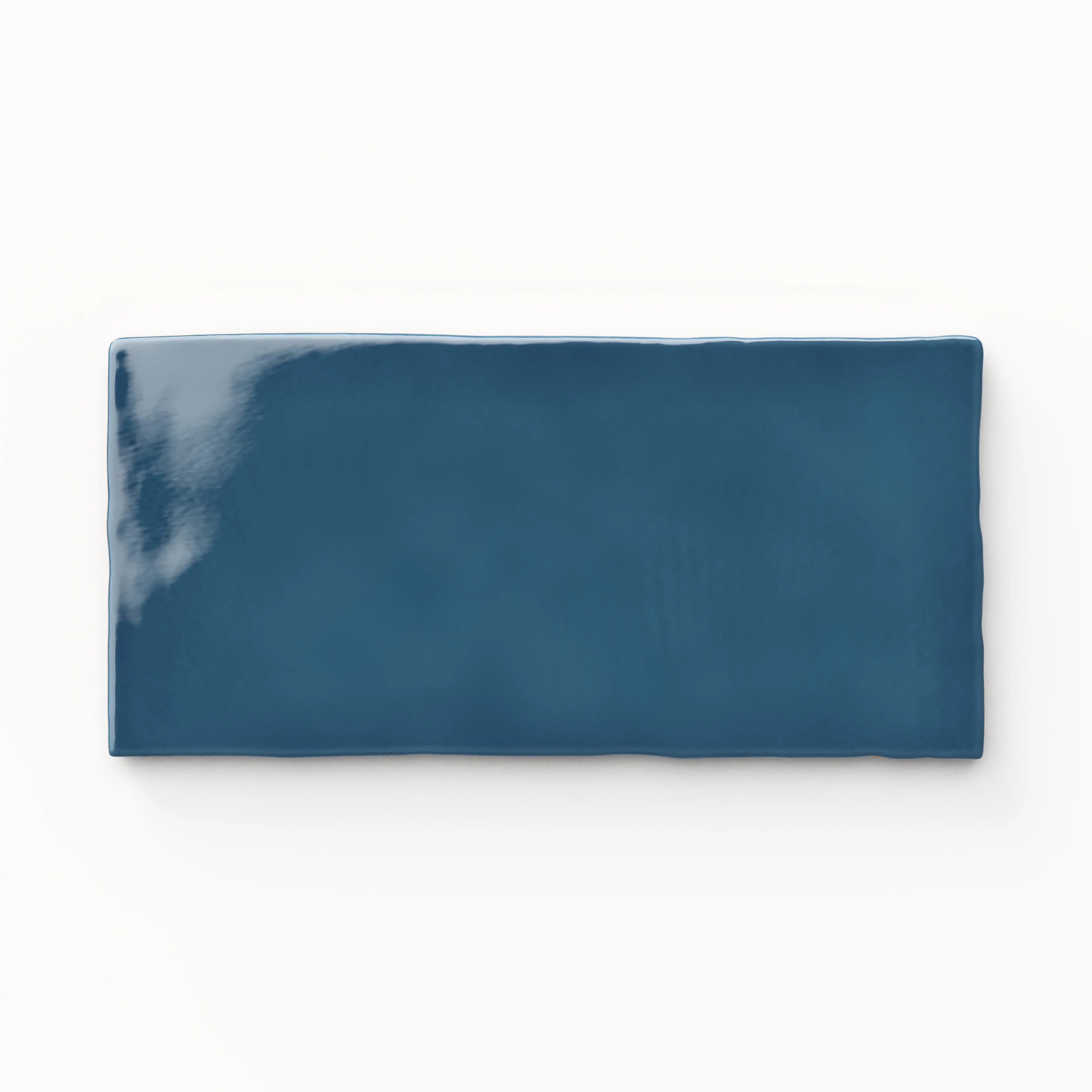 Mikayla 2.5 x 5 Glossy Ceramic Tile in Cerulean - Image 3