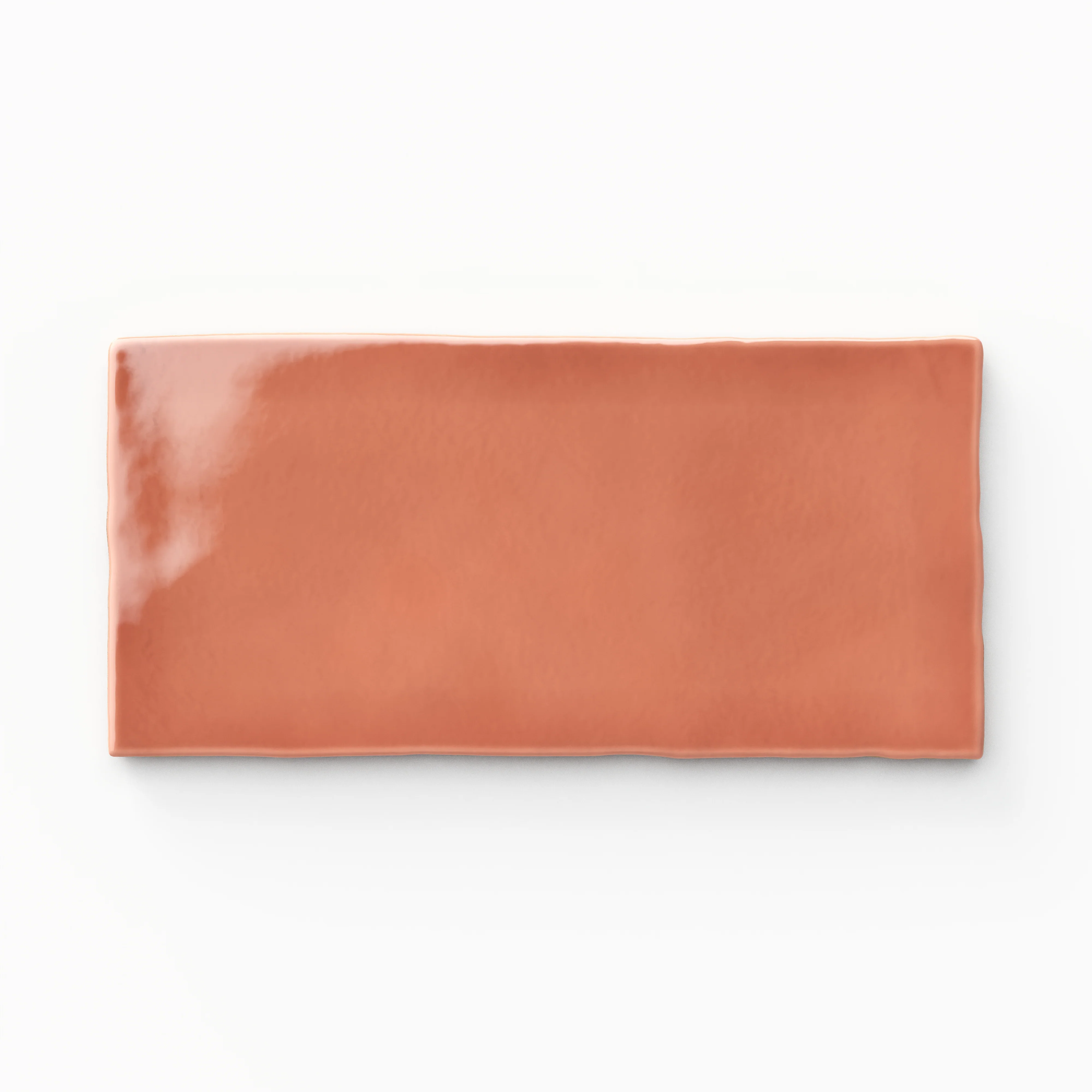 Mikayla 2.5 x 5 Glossy in Coral Sample