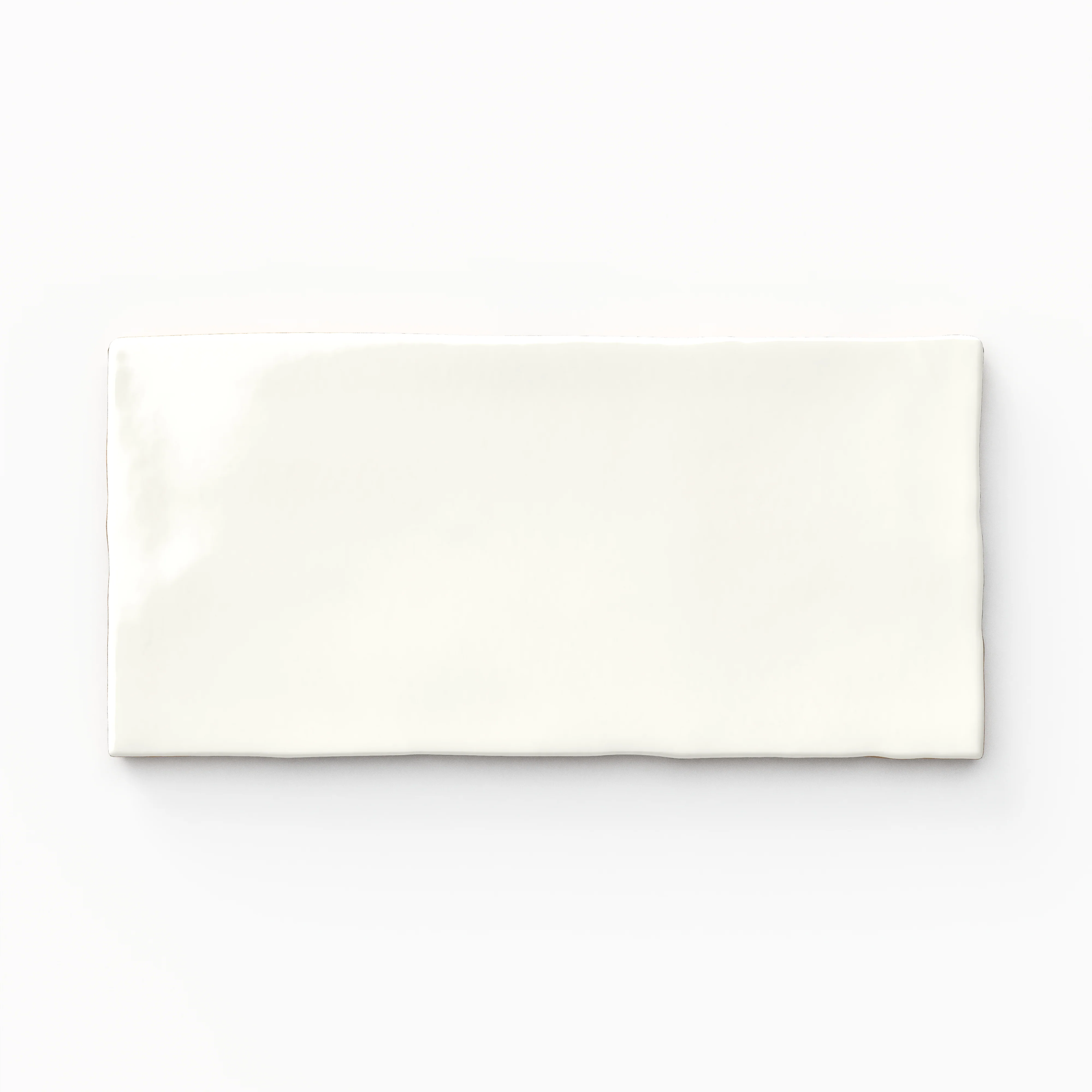 Mikayla 2.5 x 5 Glossy in Eggshell Sample