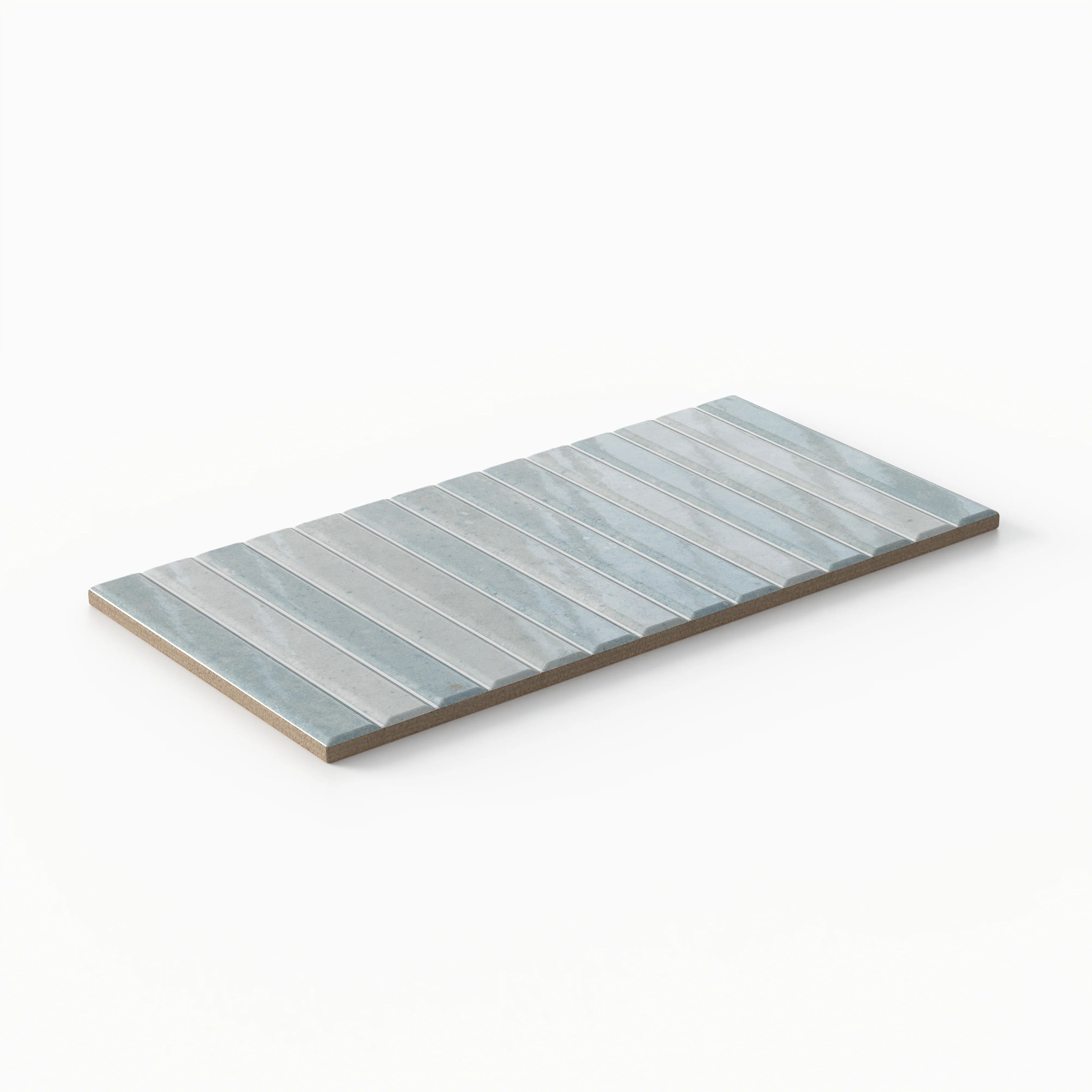 Miley 4.5 x 9.1 Glossy Porcelain Tile in Water - Image 4