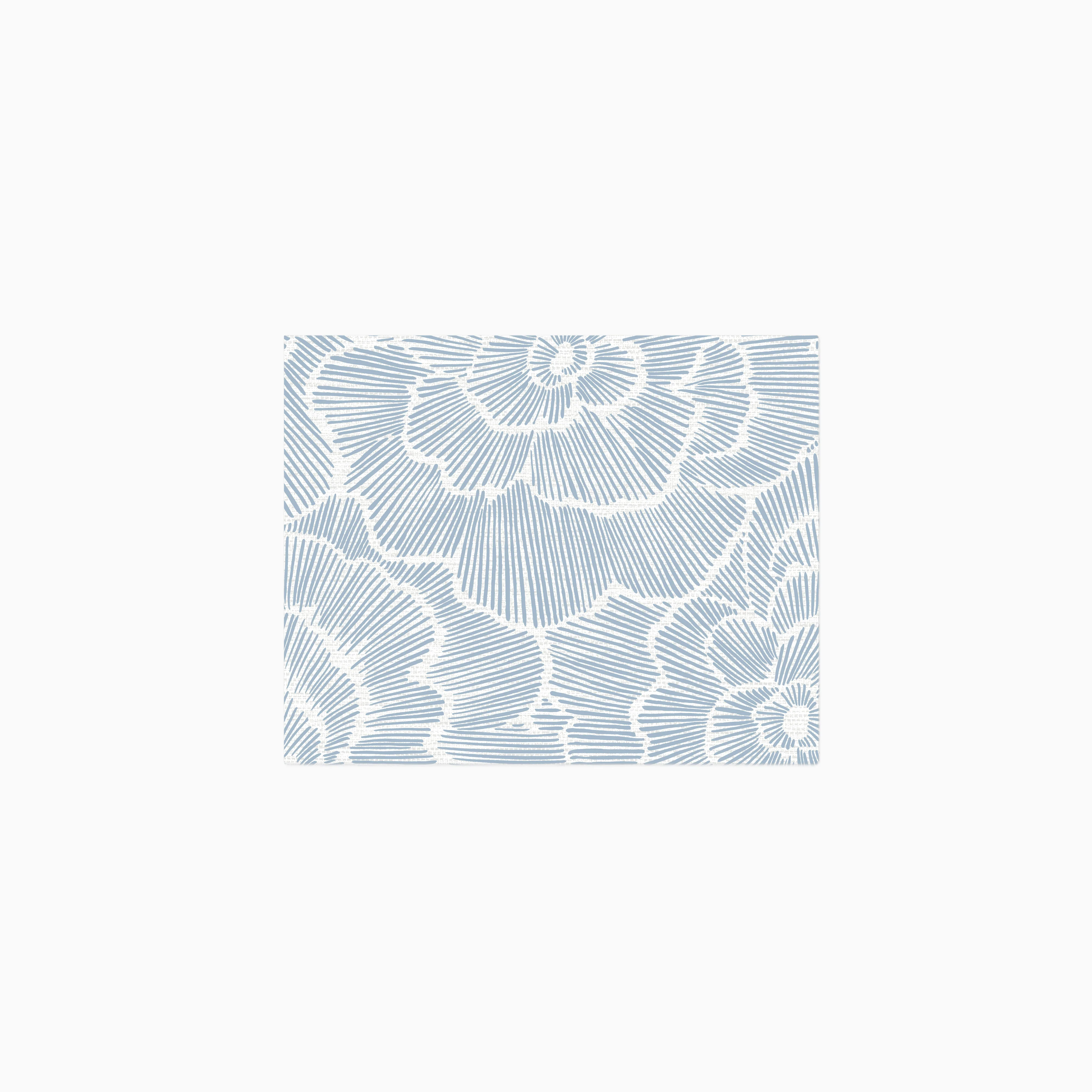 Mirai 8" x 10" Wallpaper in Blue Sample