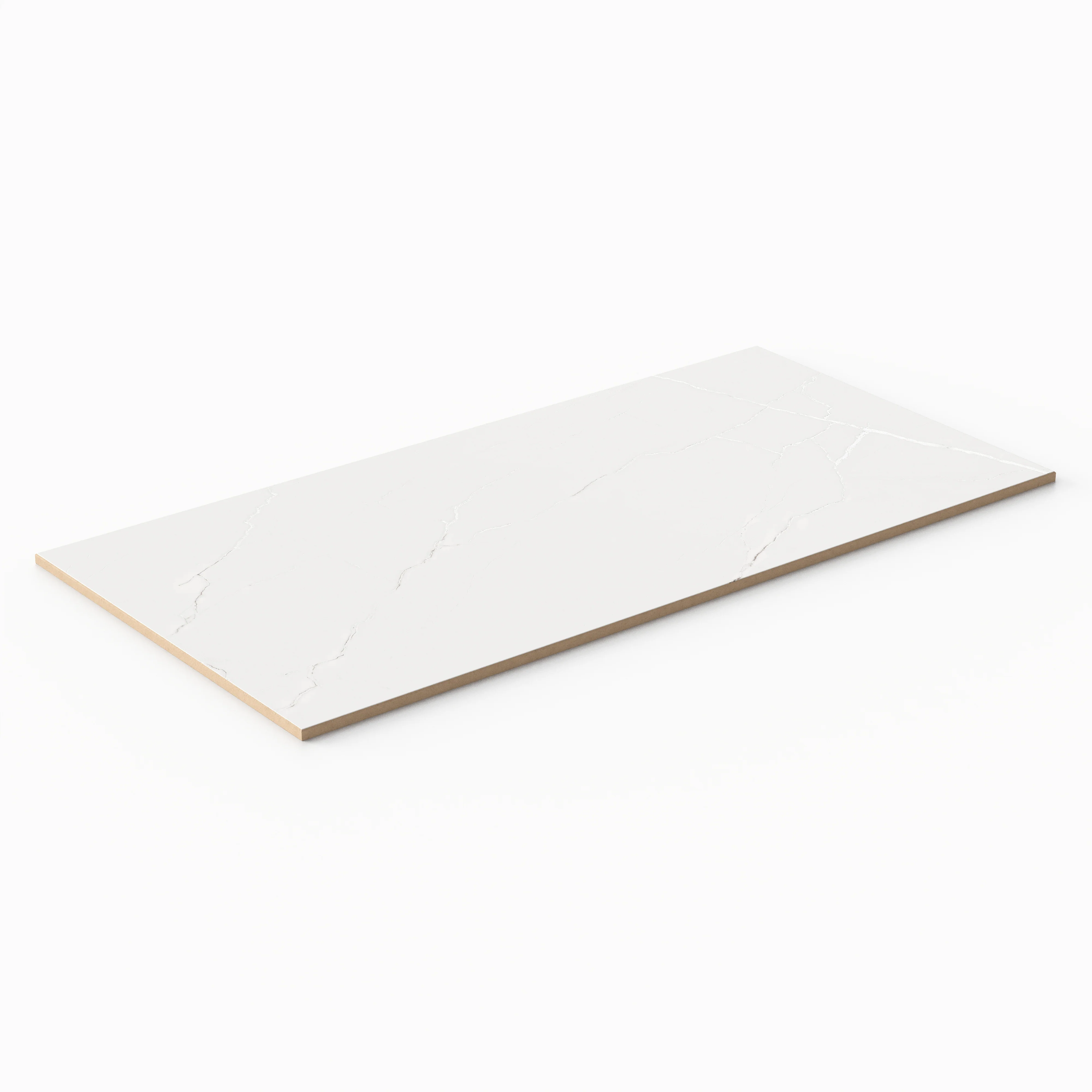 Natalia 12 x 24 Matte Porcelain Tile in Calacatta Lincoln - Image 3