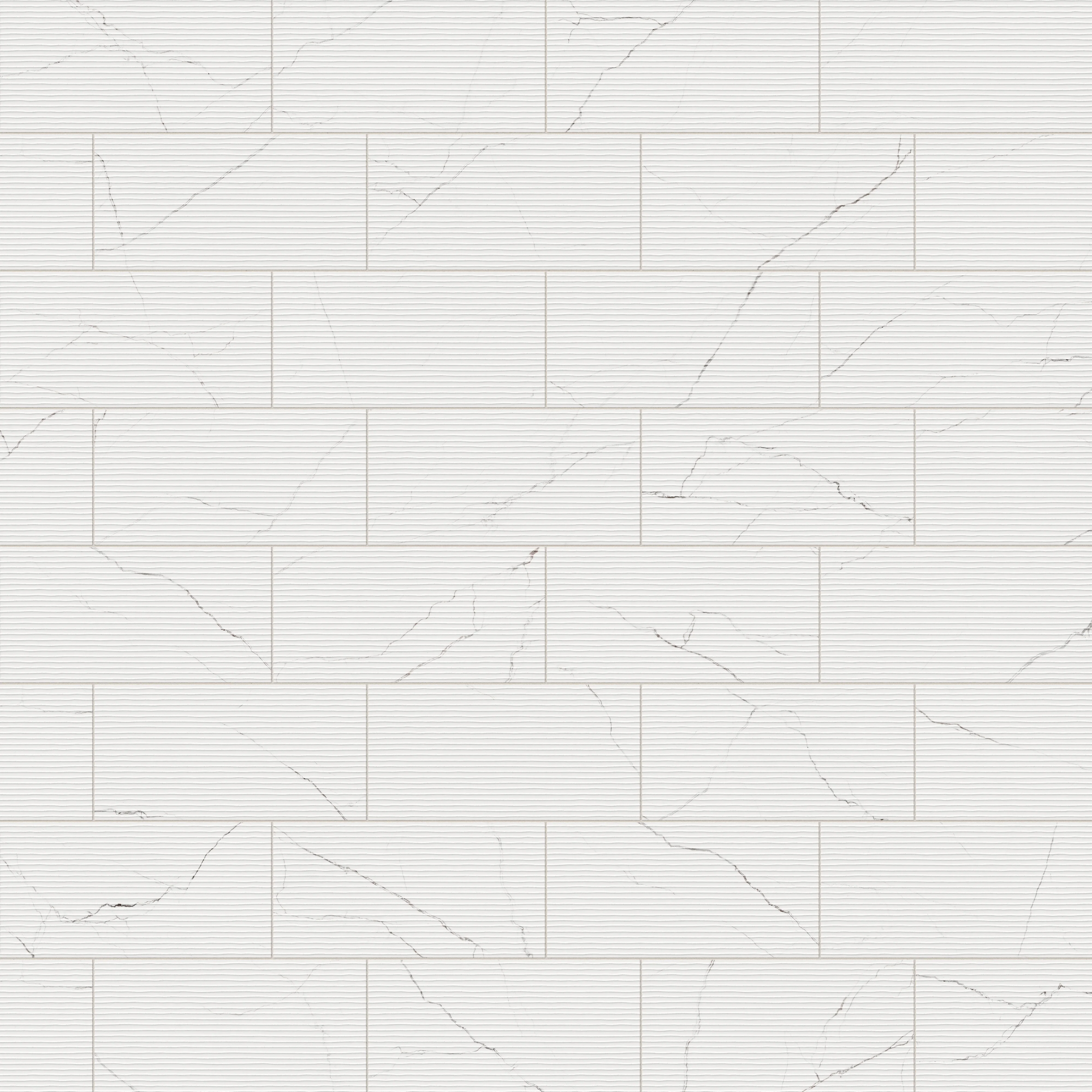 Natalia 12 x 24 Matte Porcelain Tile in Calacatta Lincoln Deco - Image 8