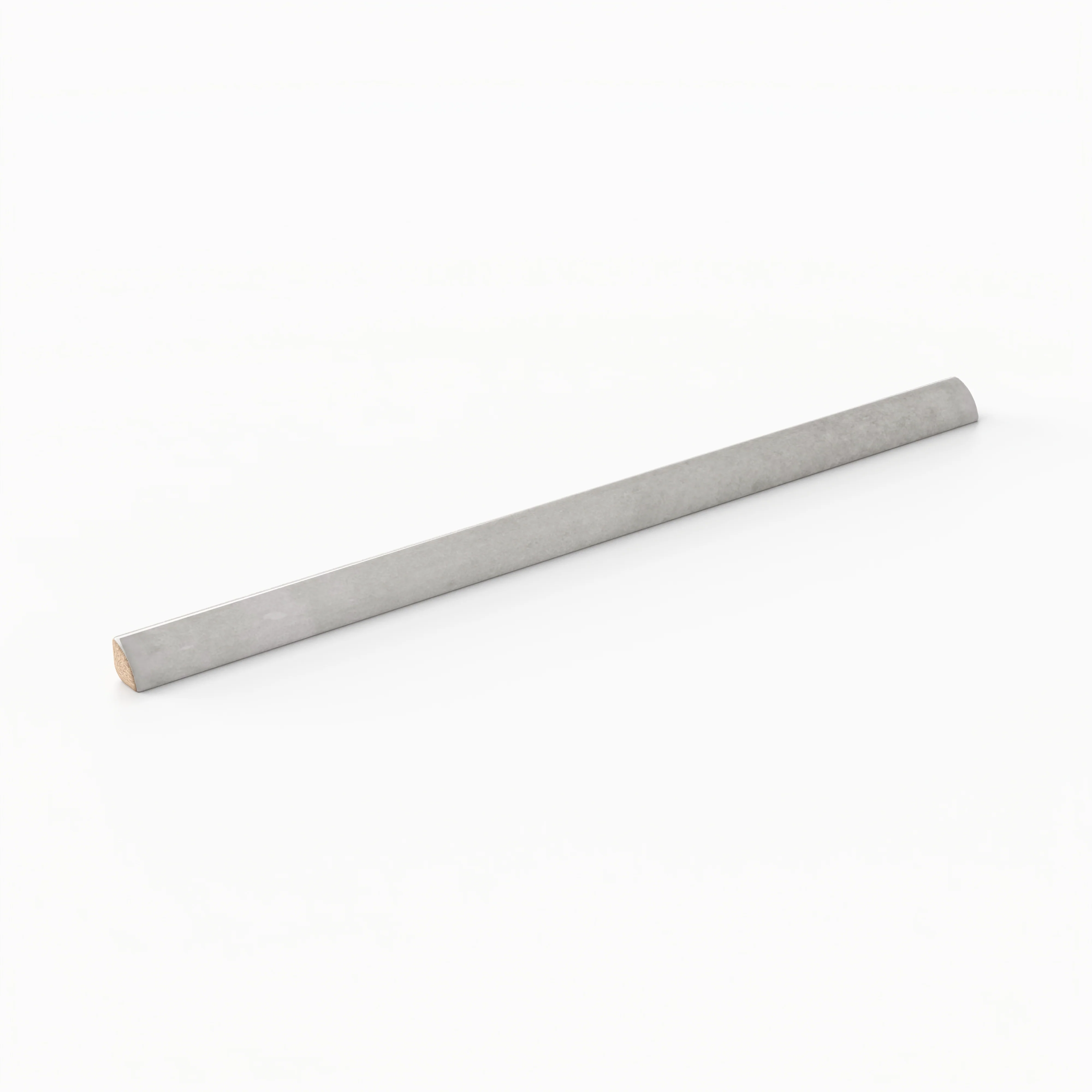 Natasha 0.5 x 8 Jolly Glossy Ceramic Tile Trim in Amber Grey - Image 2