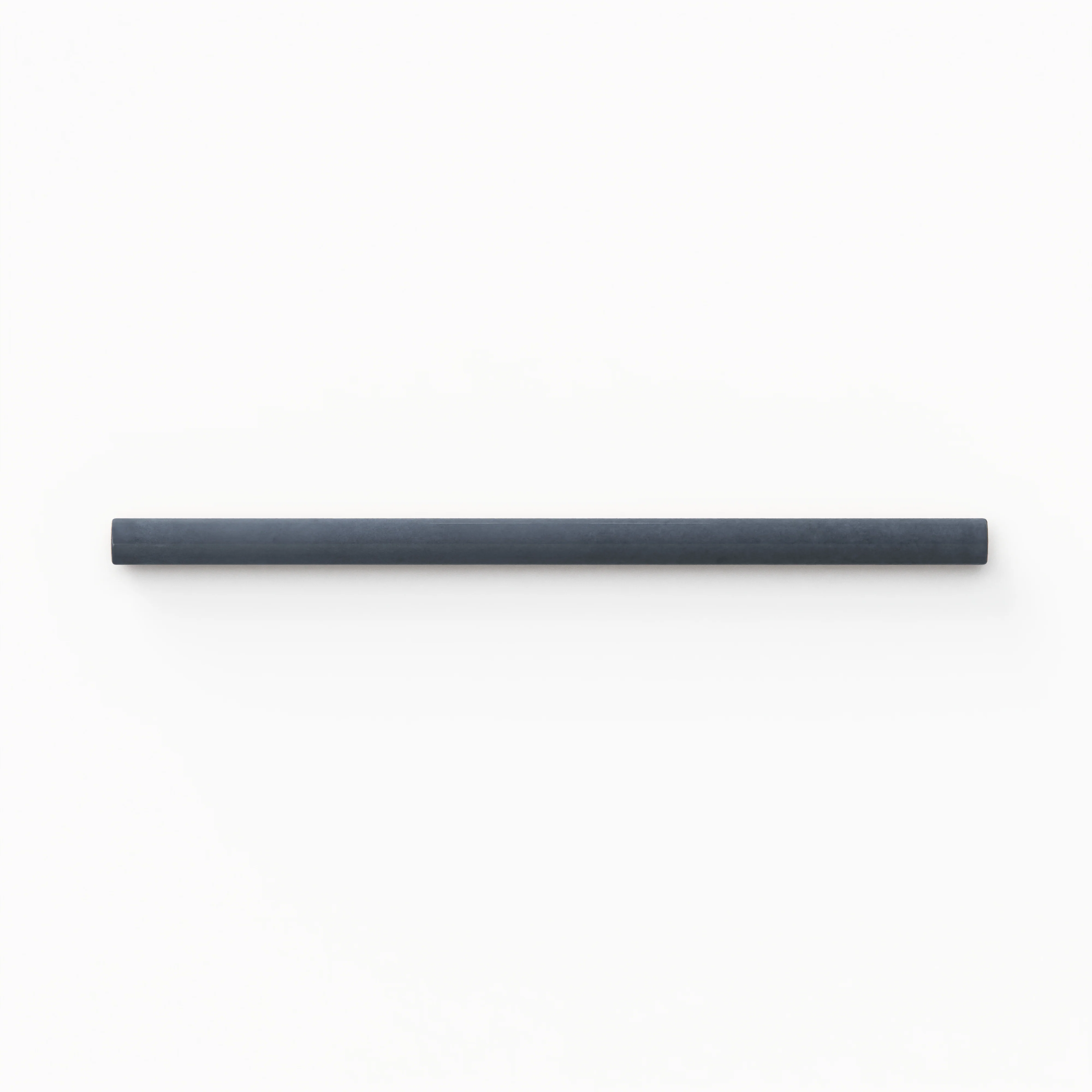 Natasha 0.5 x 8 Jolly Glossy Ceramic Tile Trim in Denim