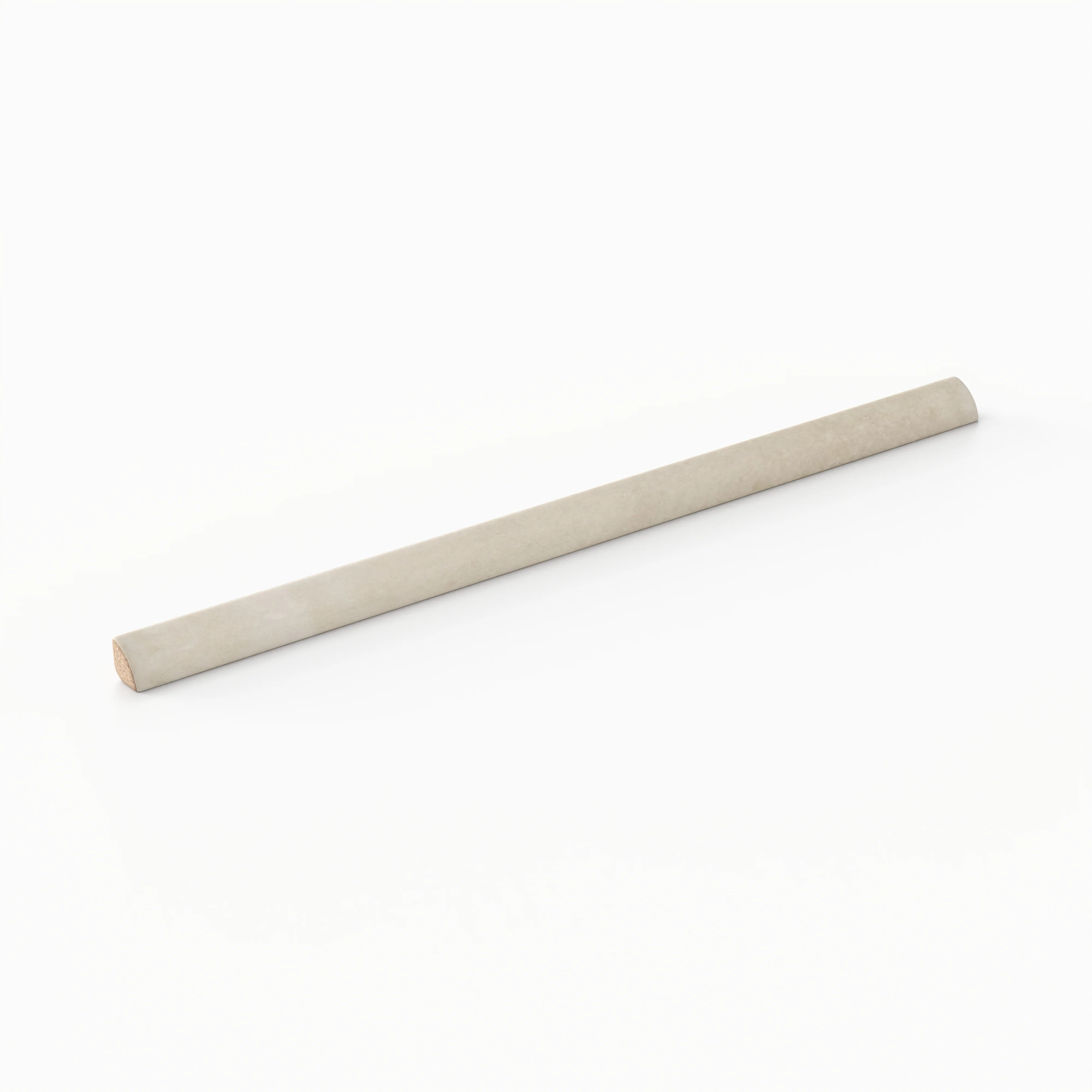 Natasha 0.5 x 8 Jolly Matte Ceramic Tile Trim in Canvas - Image 3