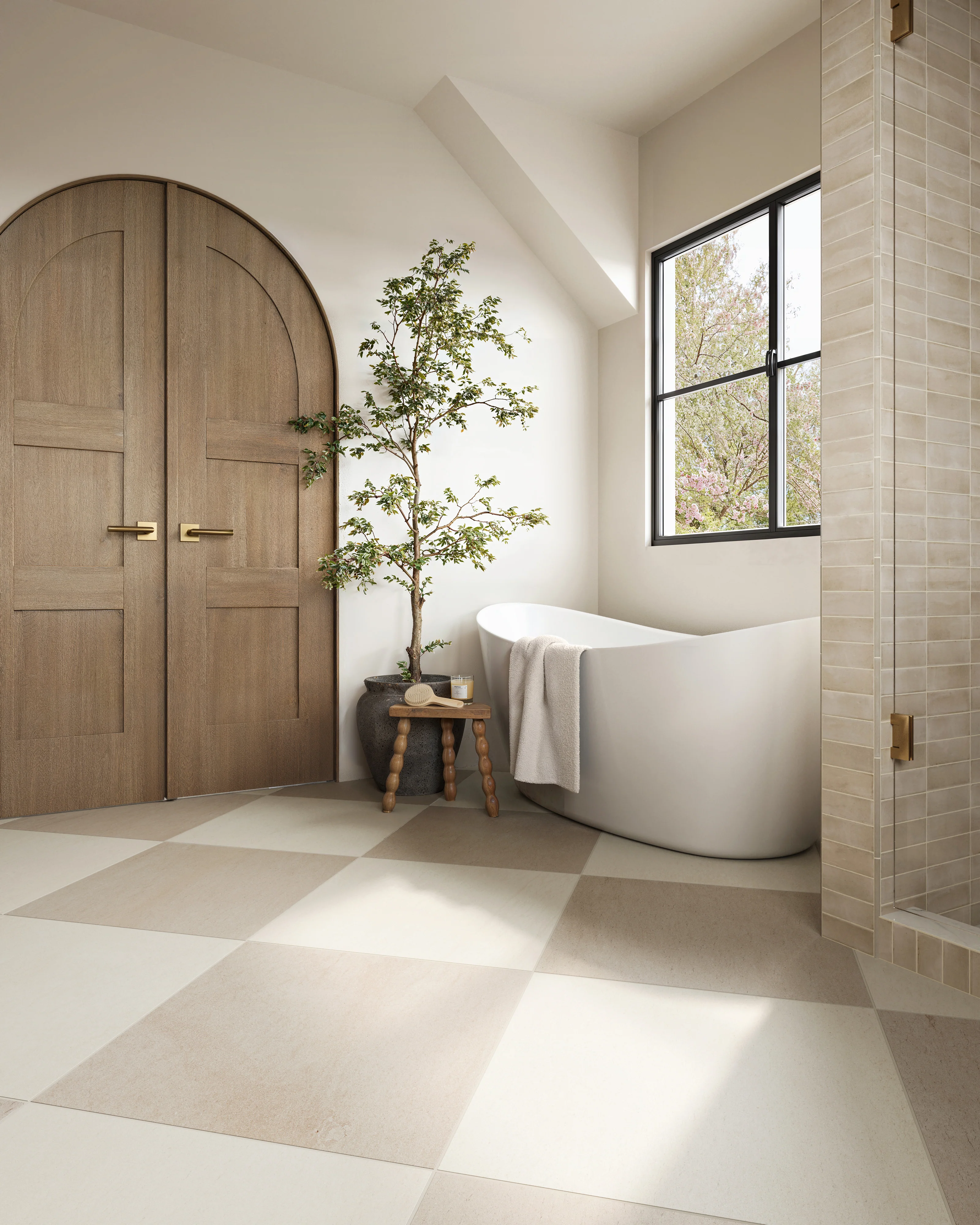 Natasha 0.5 x 8 Jolly Matte Ceramic Tile Trim in Canvas - Image 8