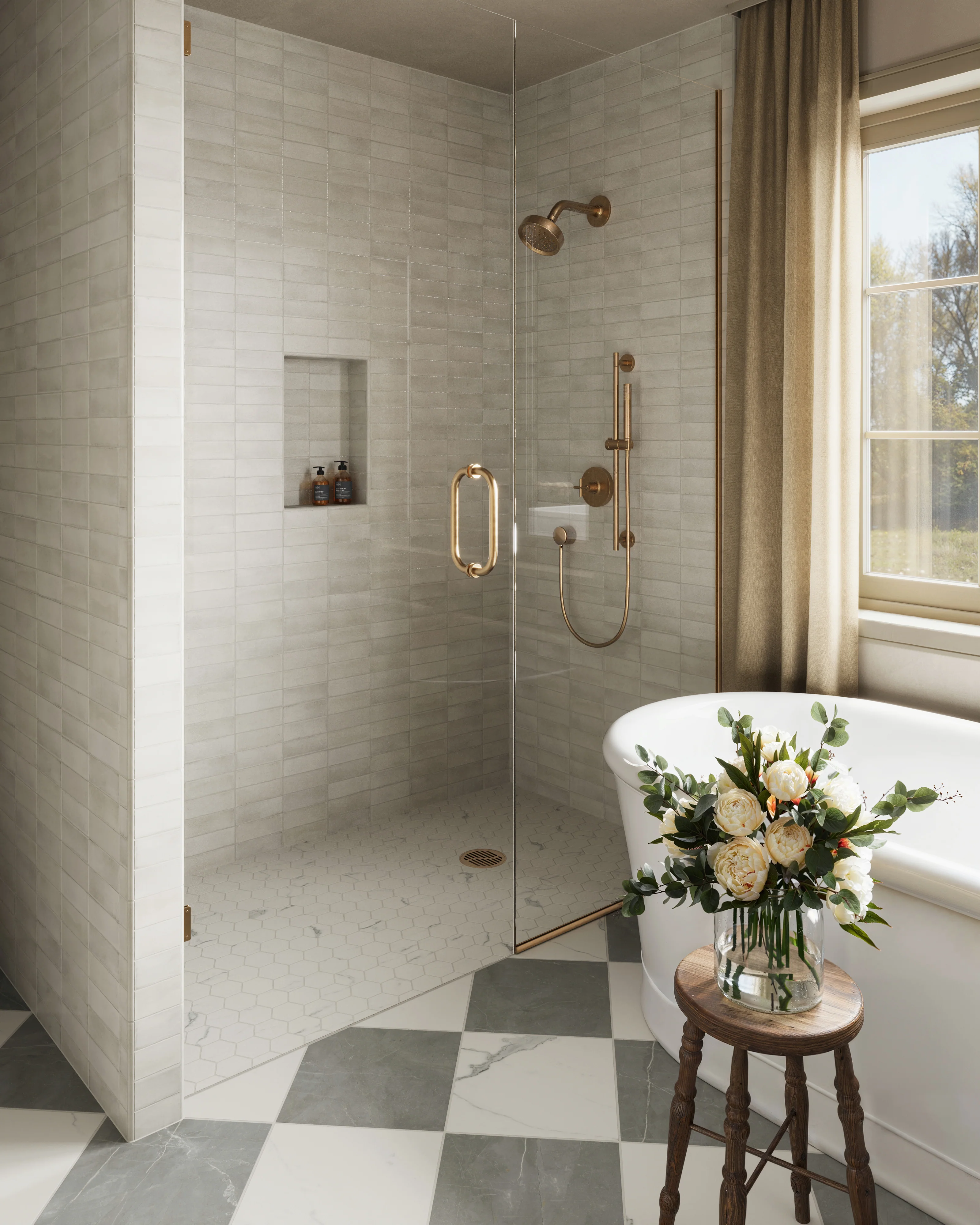 Natasha 0.5 x 8 Jolly Matte Ceramic Tile Trim in Oat - Image 2