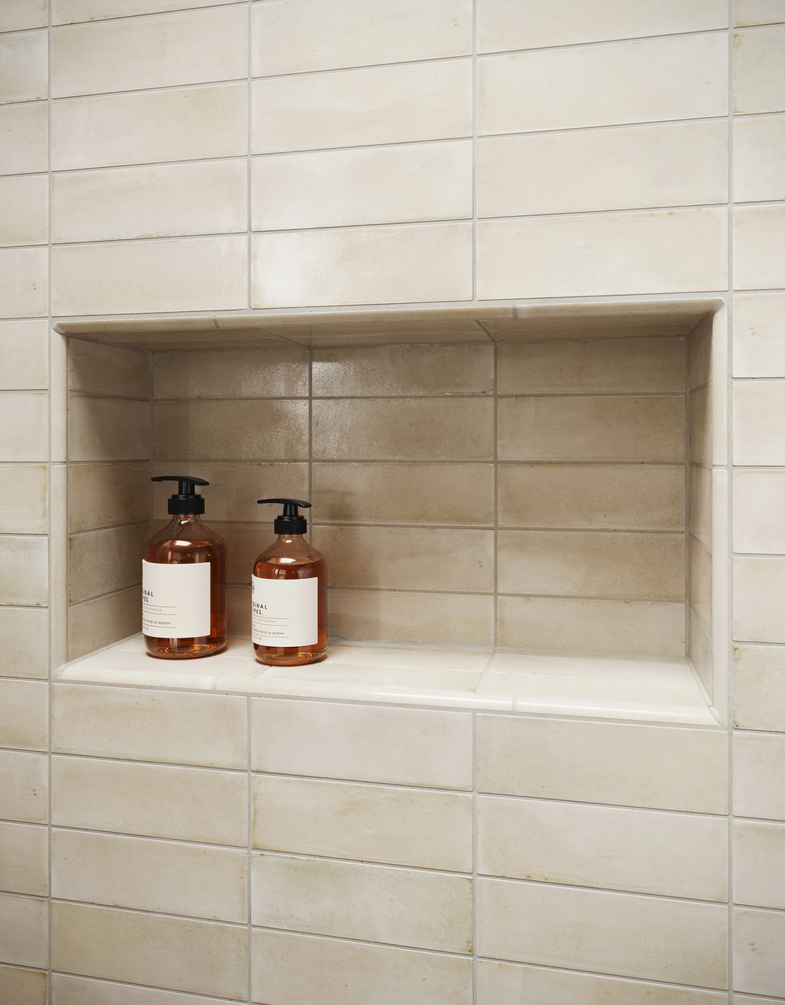 Natasha 2 x 6 Glossy Porcelain Tile in Canvas - Image 12
