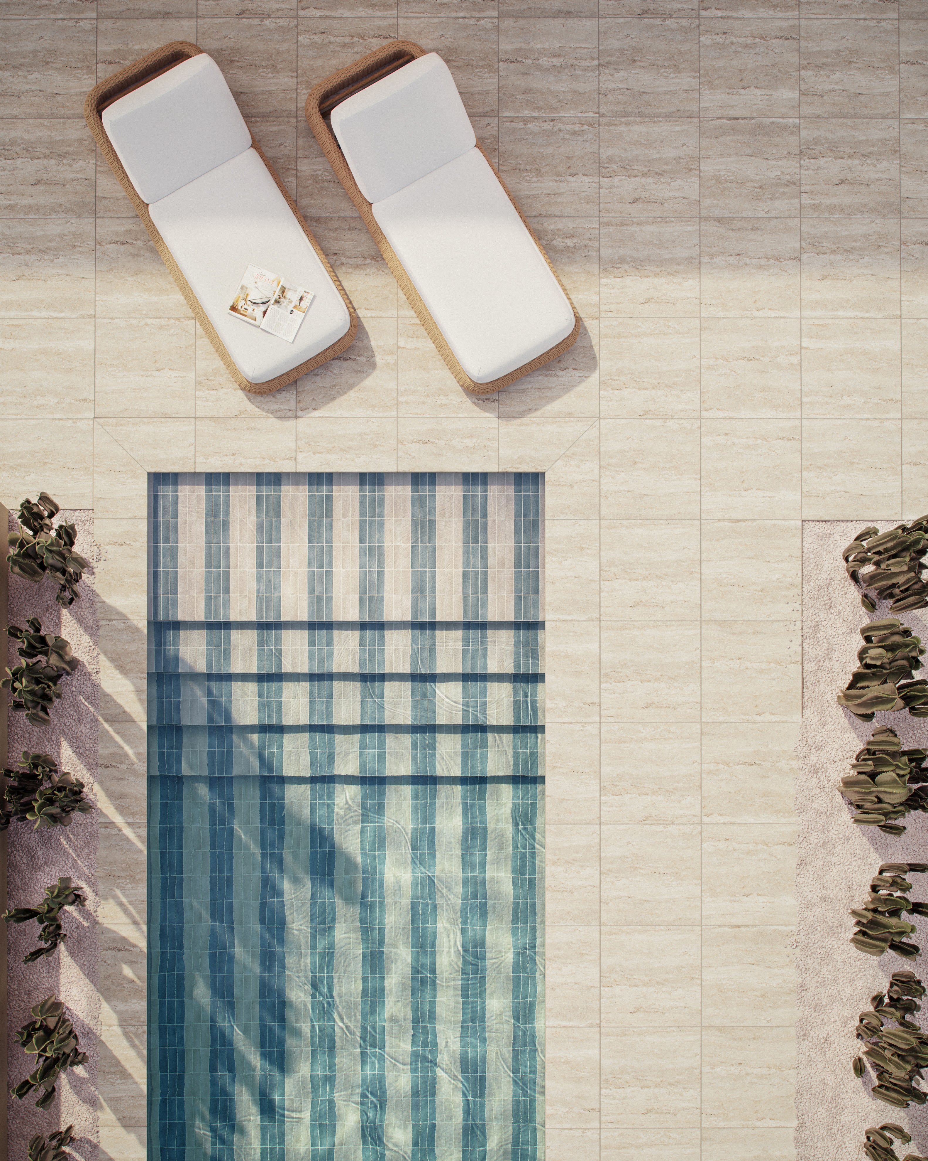 Natasha 2 x 6 Glossy Porcelain Tile in Canvas - Image 21