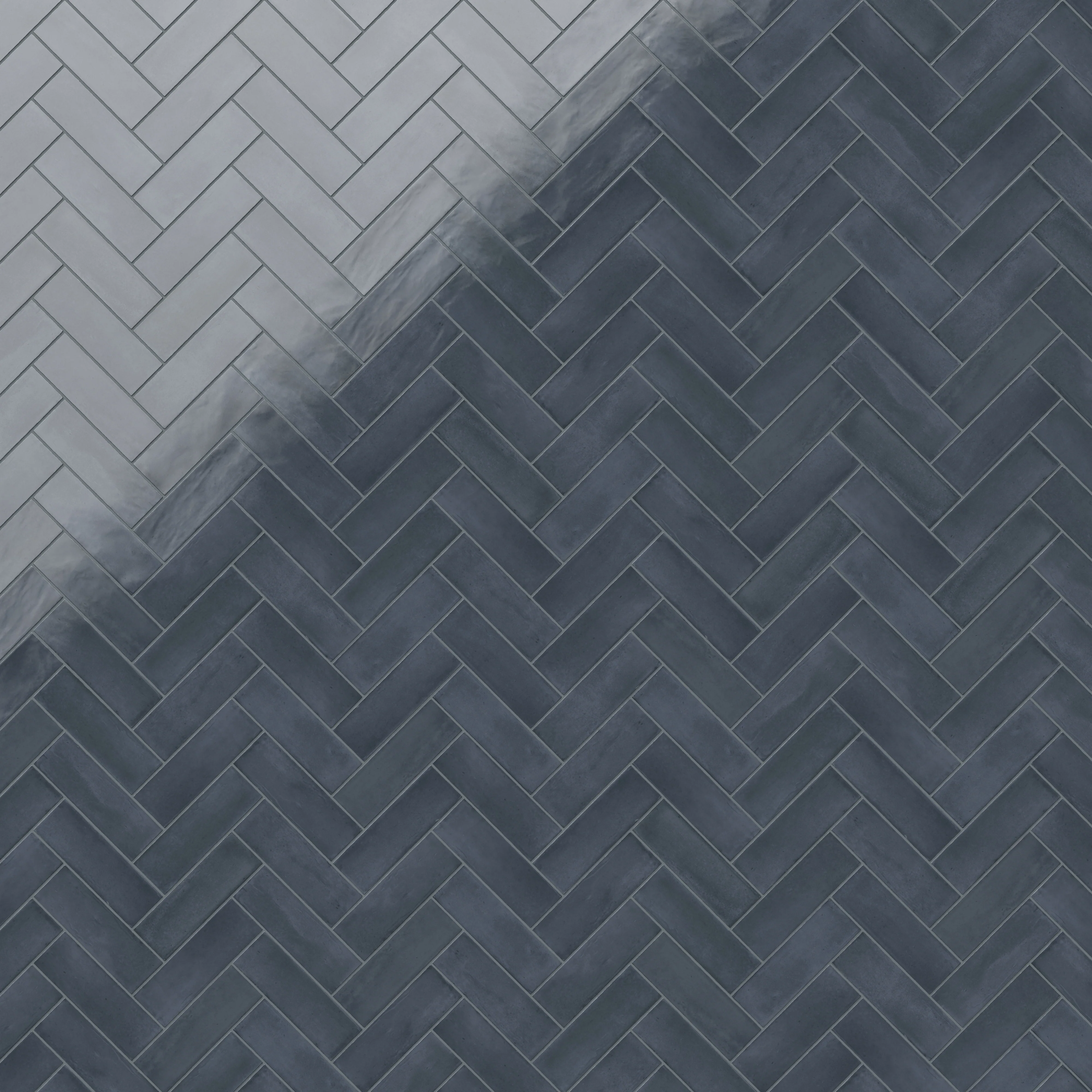 Natasha 2 x 6 Glossy Porcelain Tile in Denim - Image 11