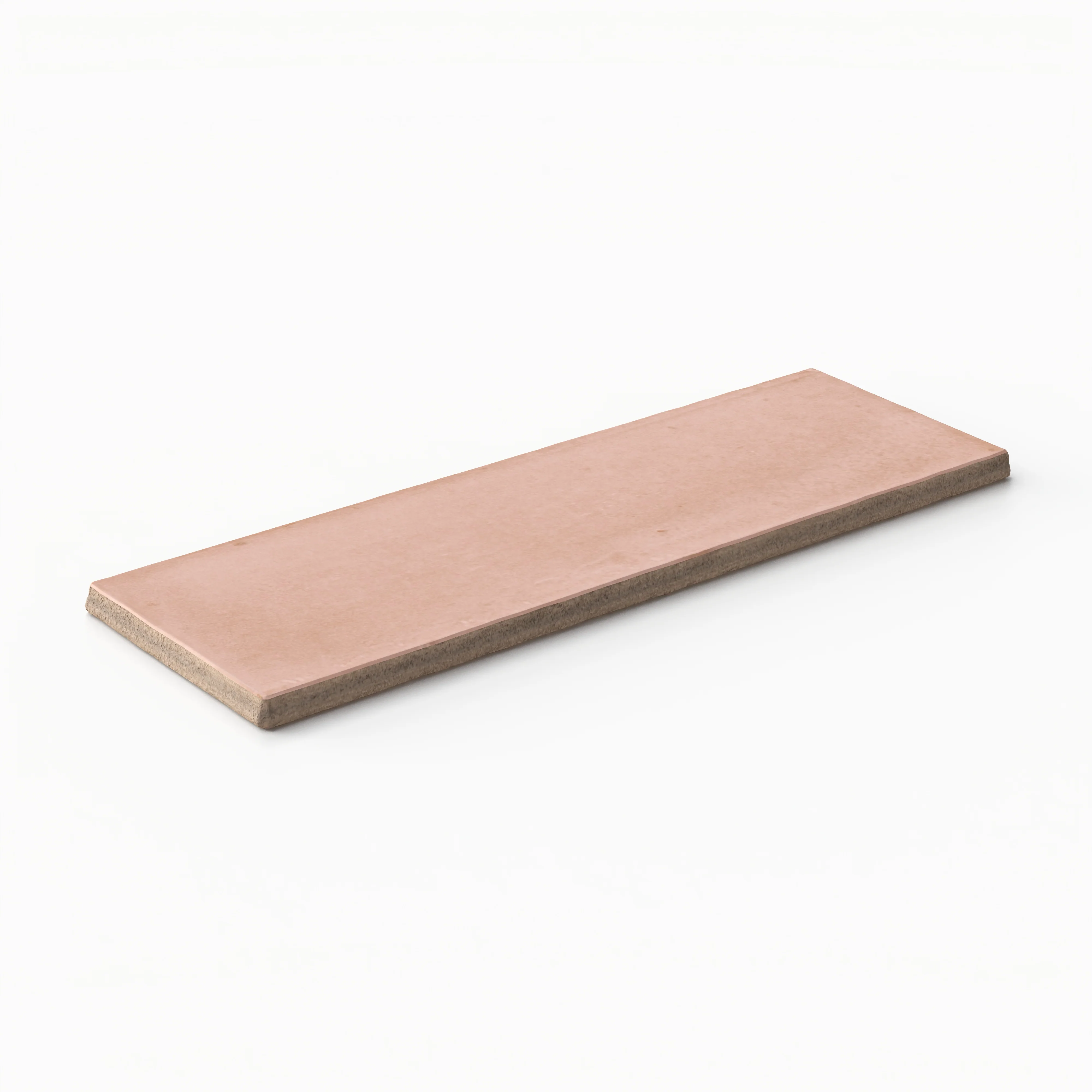 Natasha 2 x 6 Matte Porcelain Tile in Blush - Image 4