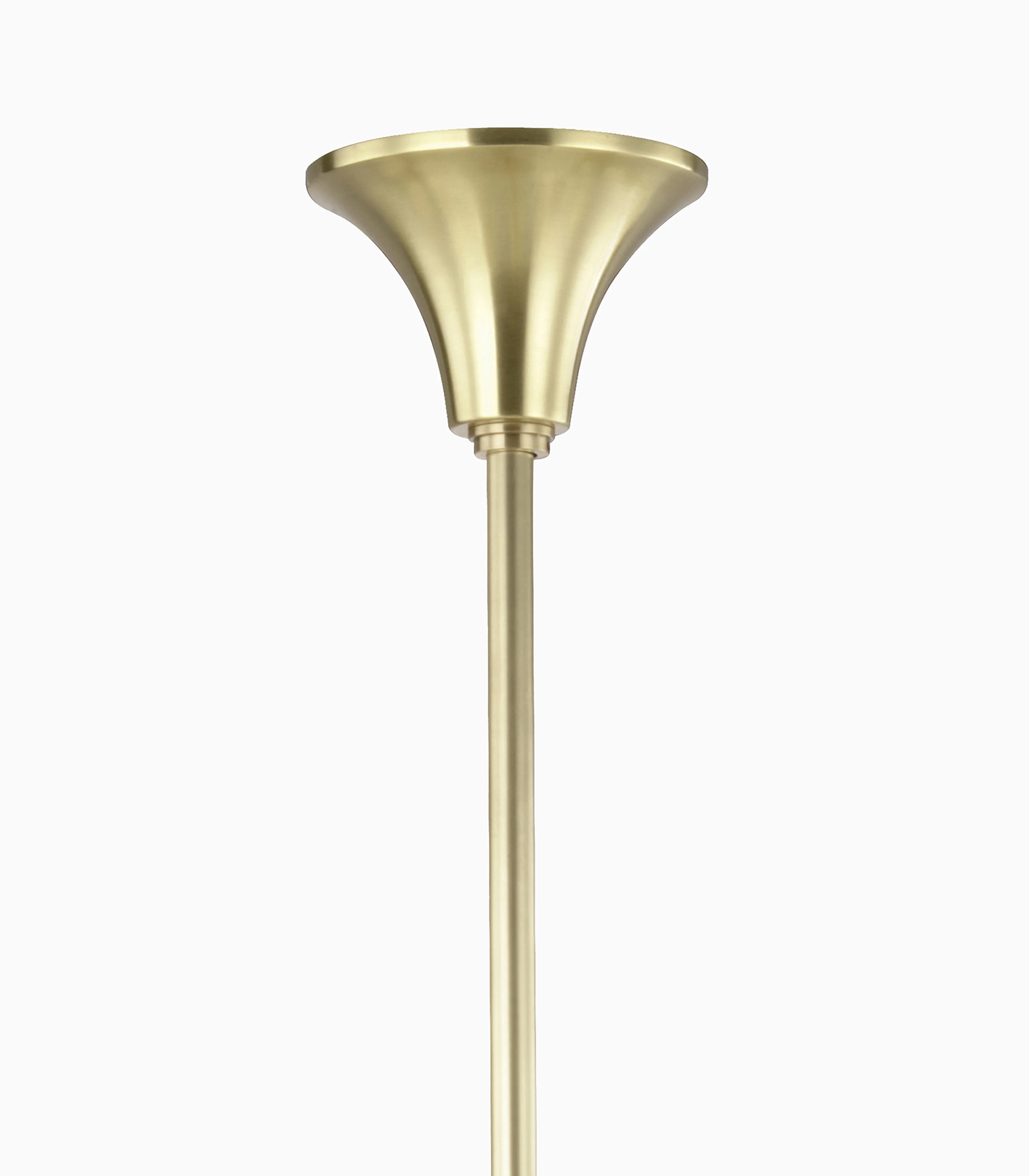 Nicholson Chandelier in Aged Brass - Image 3