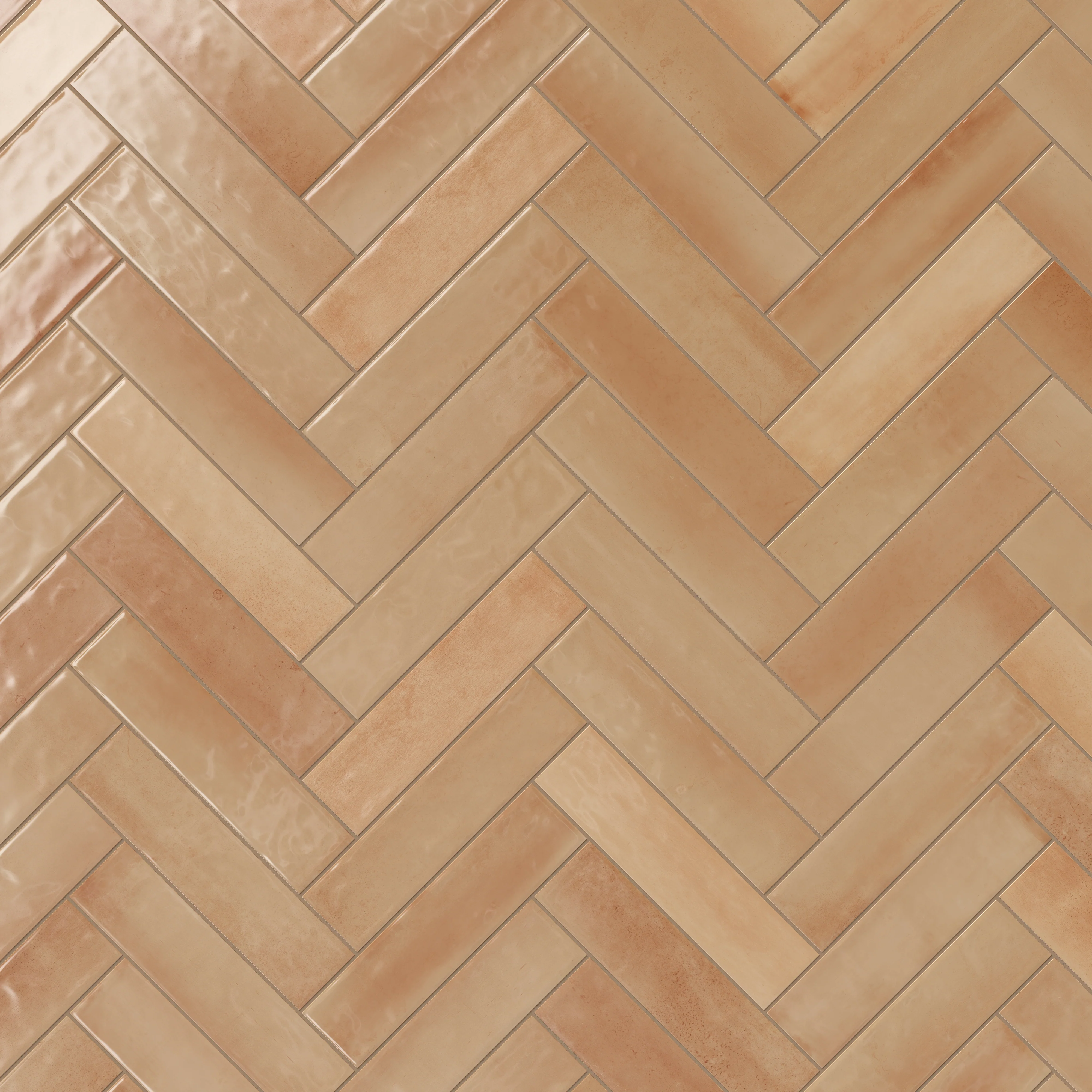 Olivia 4 x 16 Glossy Ceramic Tile in Cotto - Image 10