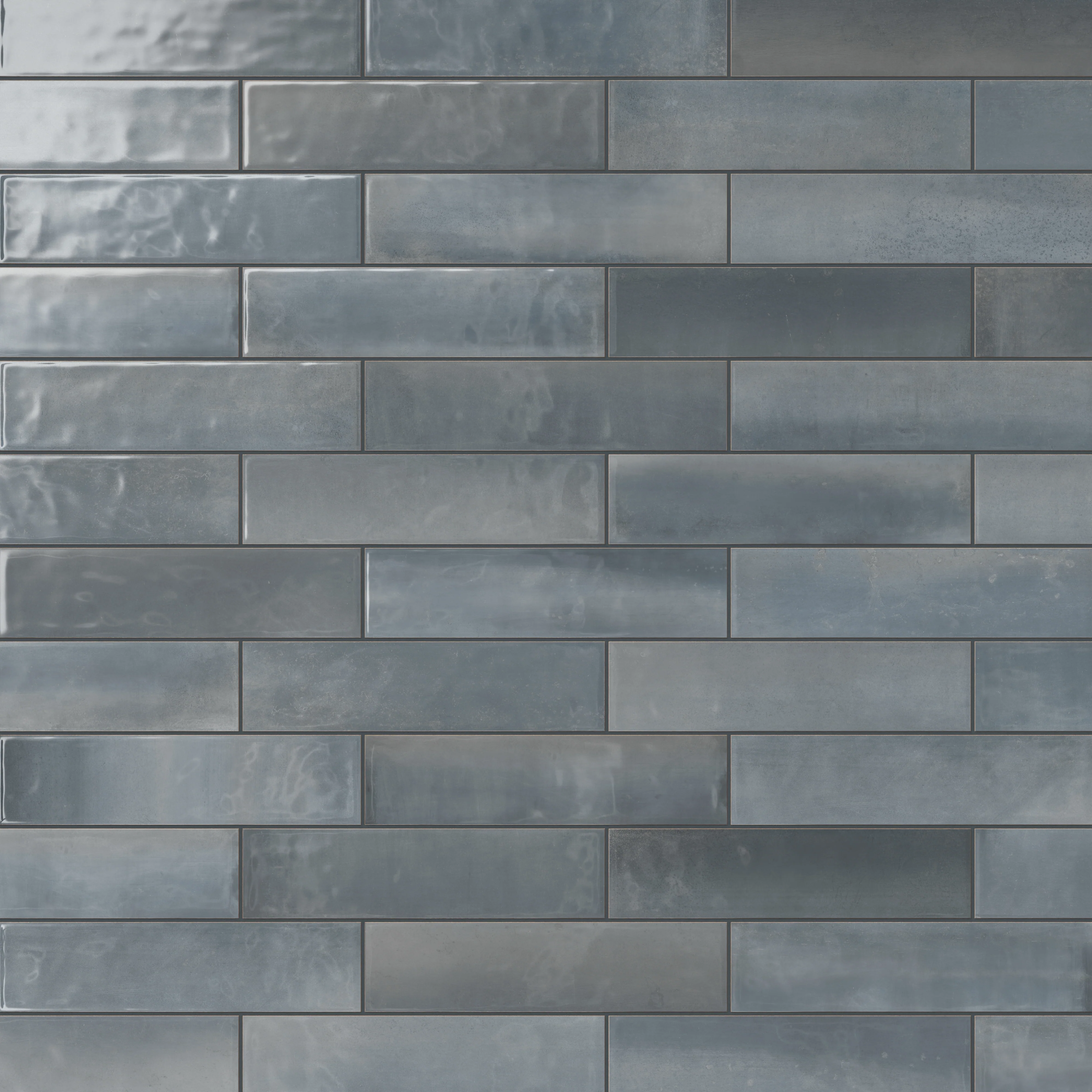 Olivia 4 x 16 Glossy Ceramic Tile in Dusty Blue - Image 6