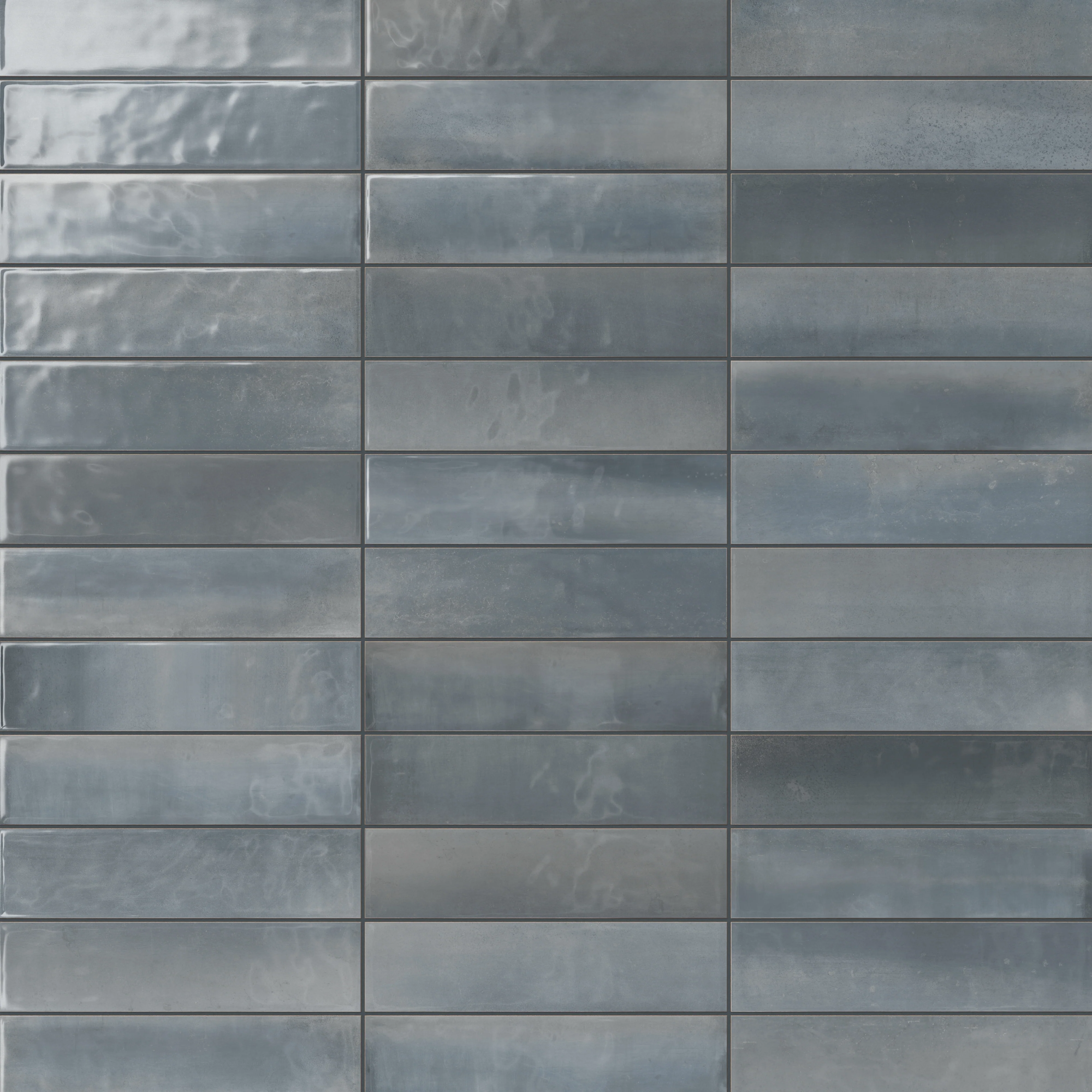 Olivia 4 x 16 Glossy Ceramic Tile in Dusty Blue - Image 9
