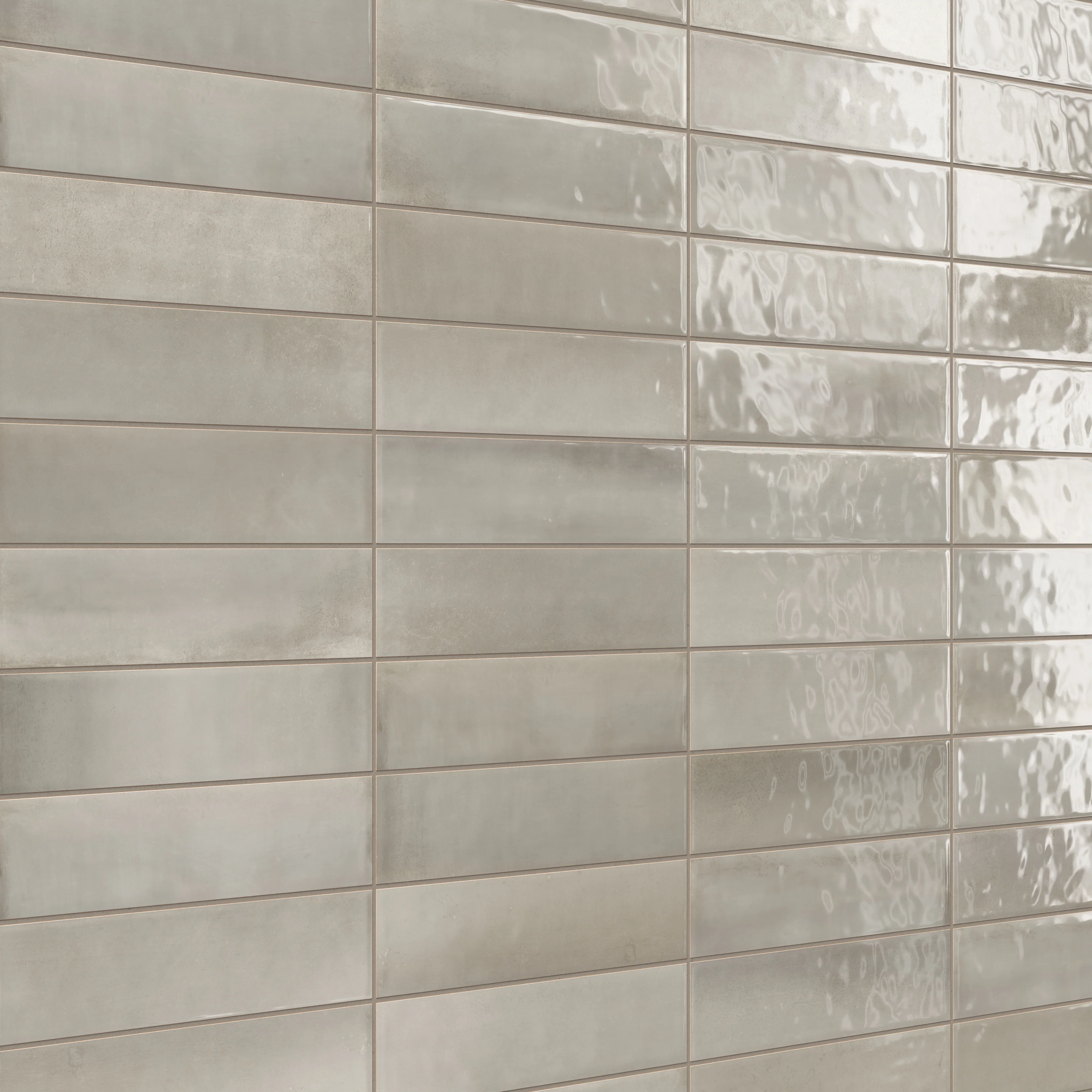 Olivia 4 x 16 Glossy Ceramic Tile in Gris - Image 8
