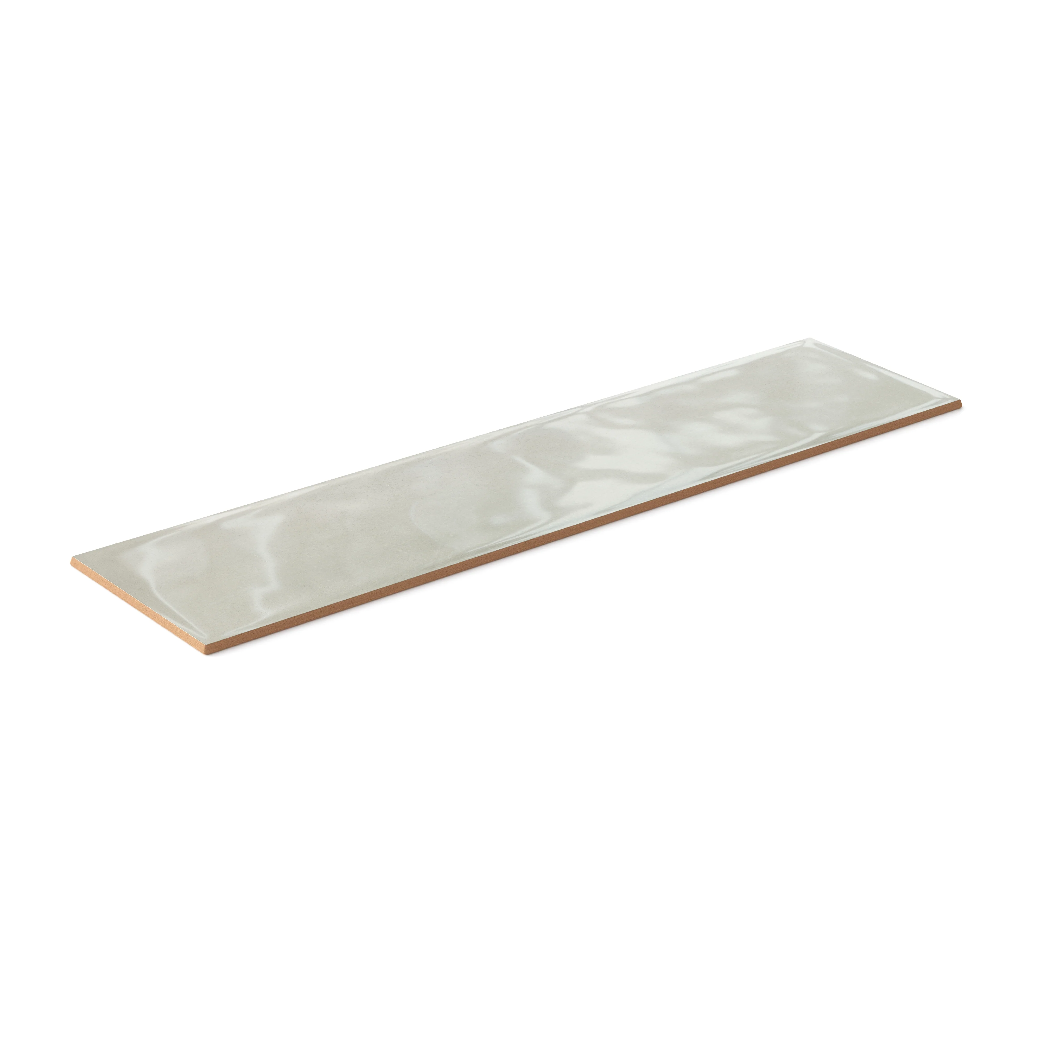 Olivia 4 x 16 Glossy Ceramic Tile in Sage - Image 4
