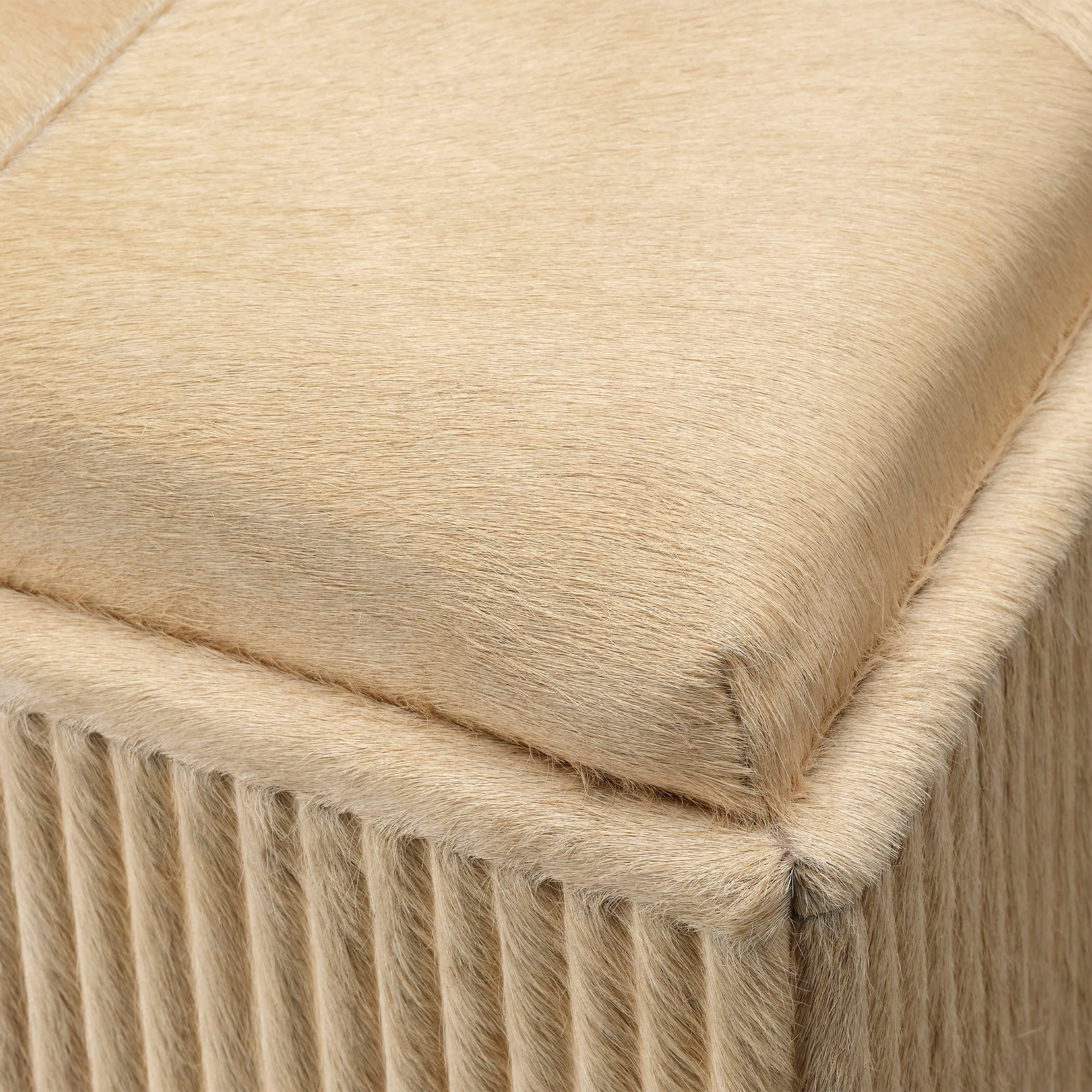 Orvius Ottoman in Tan - Image 5