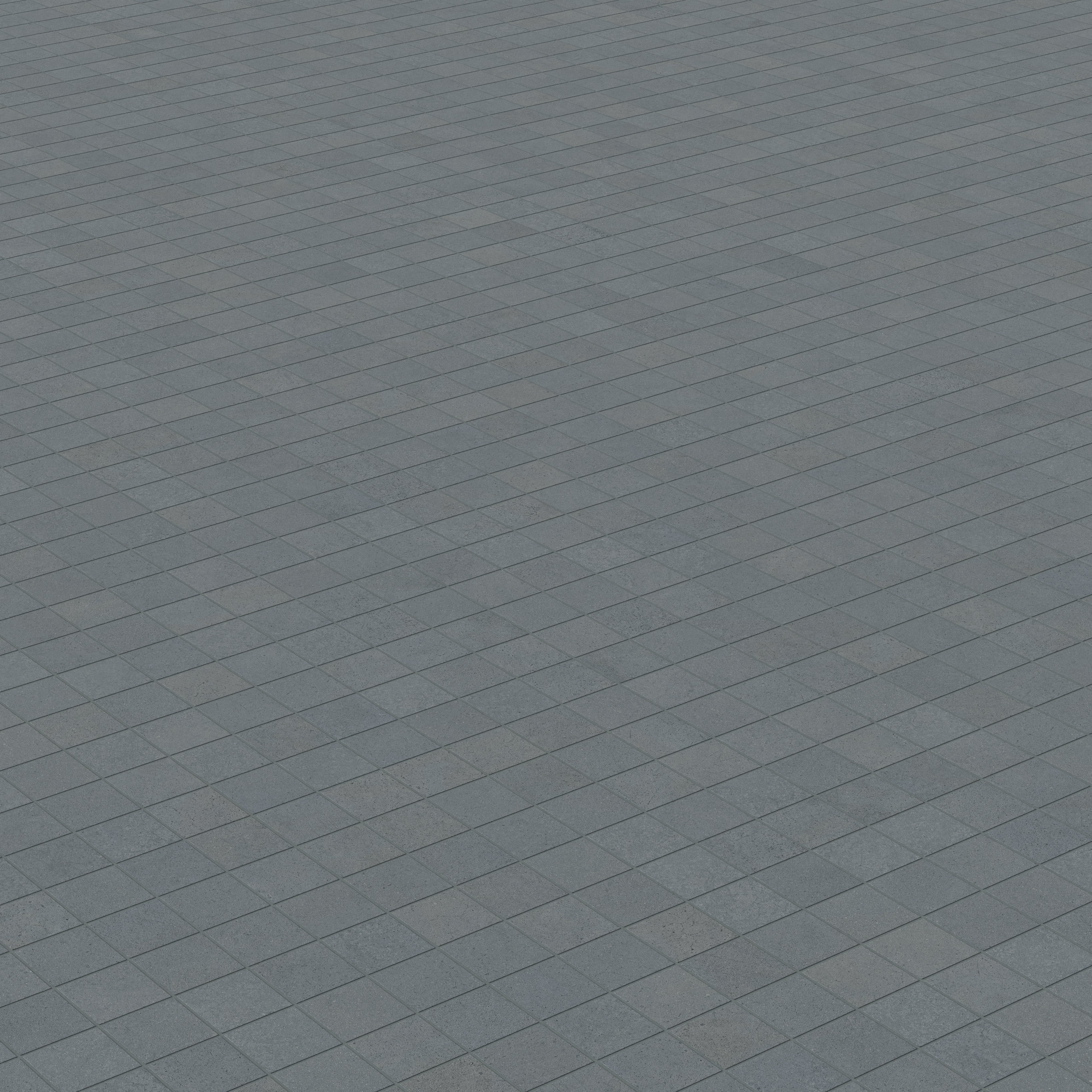 Palmer 2 x 2 Matte Porcelain Mosaic Tile in Ocean Blue - Image 3