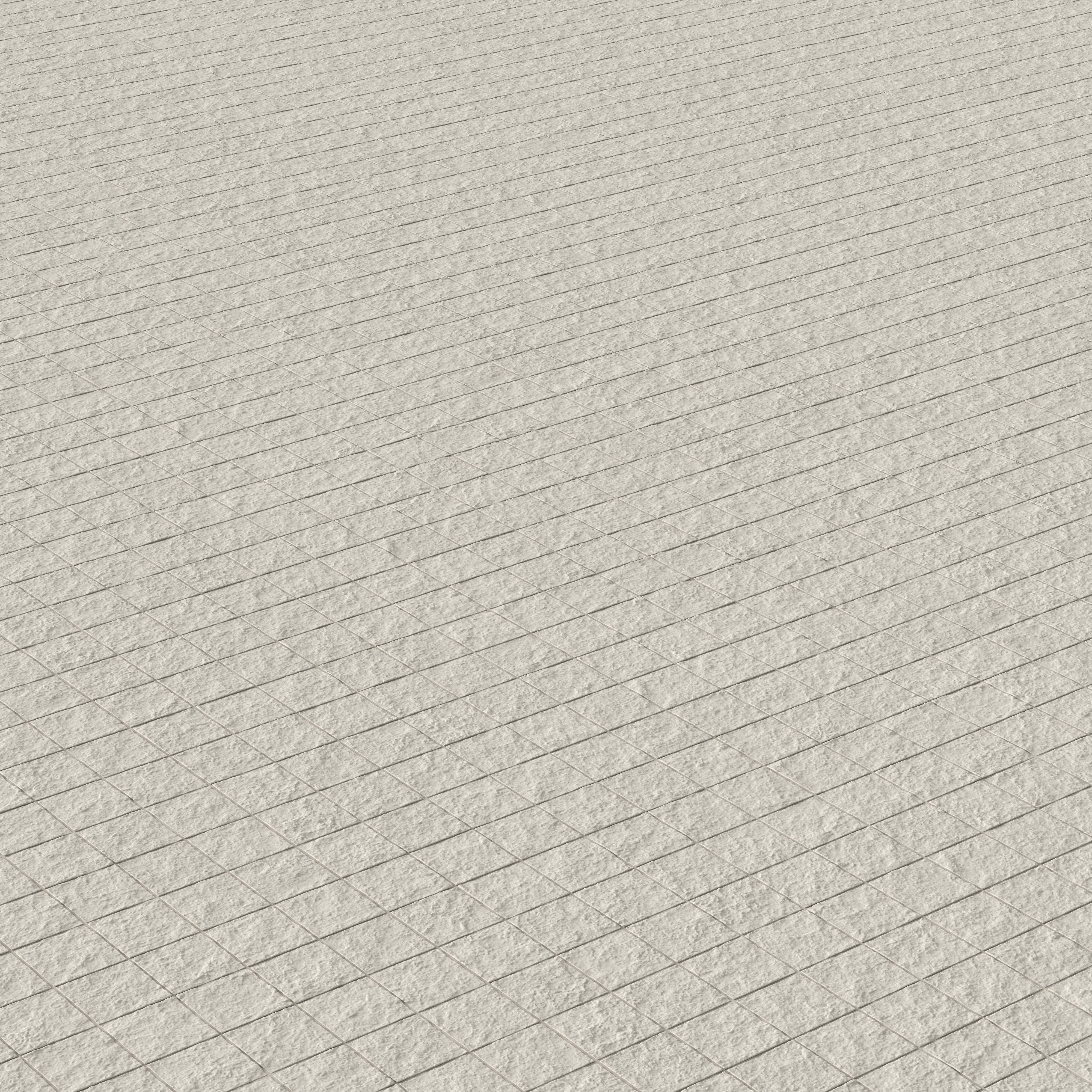 Palmer 2 x 2 Raw Porcelain Mosaic Tile in White - Image 4