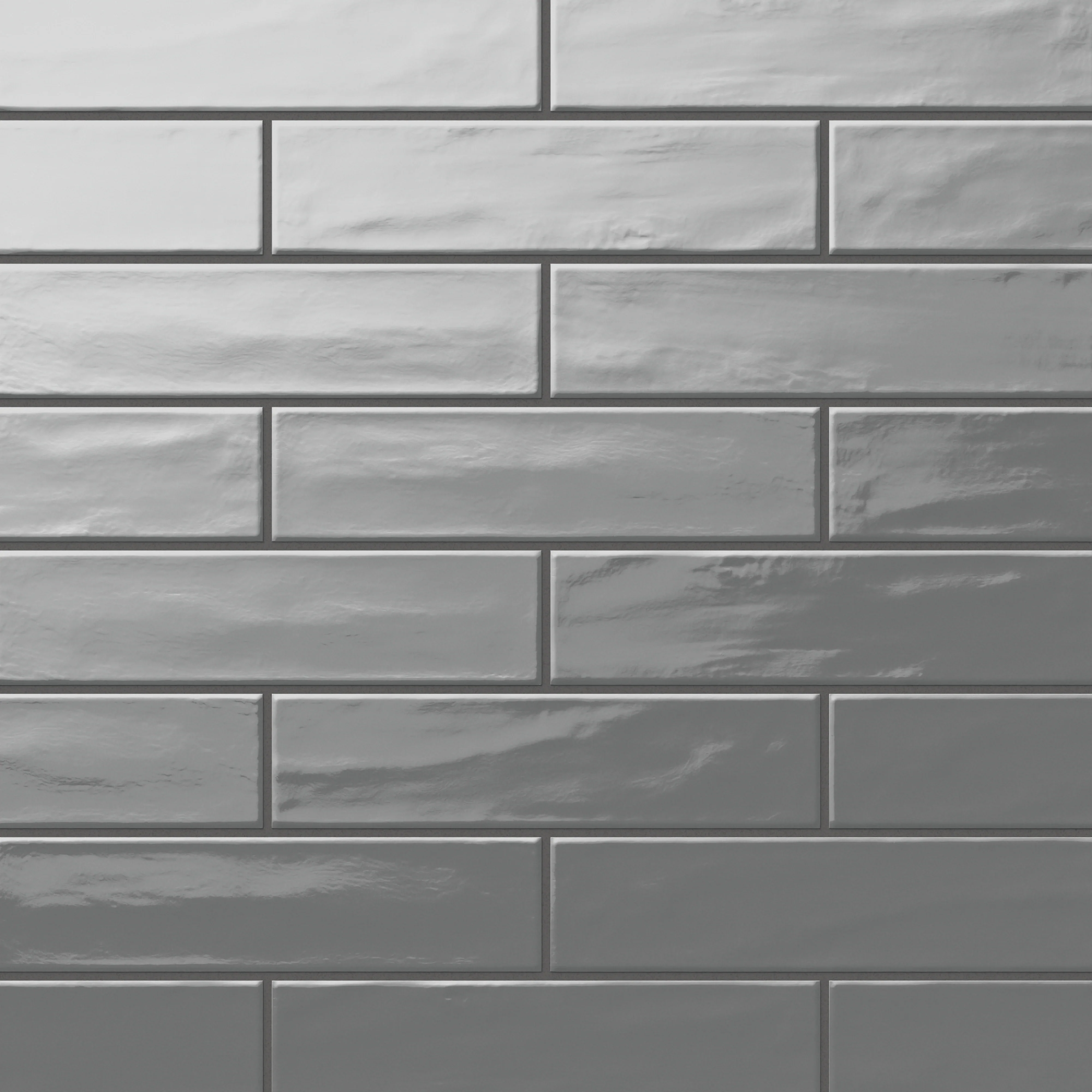 Palmer 3 x 12 Glossy Porcelain Tile in Storm - Image 6