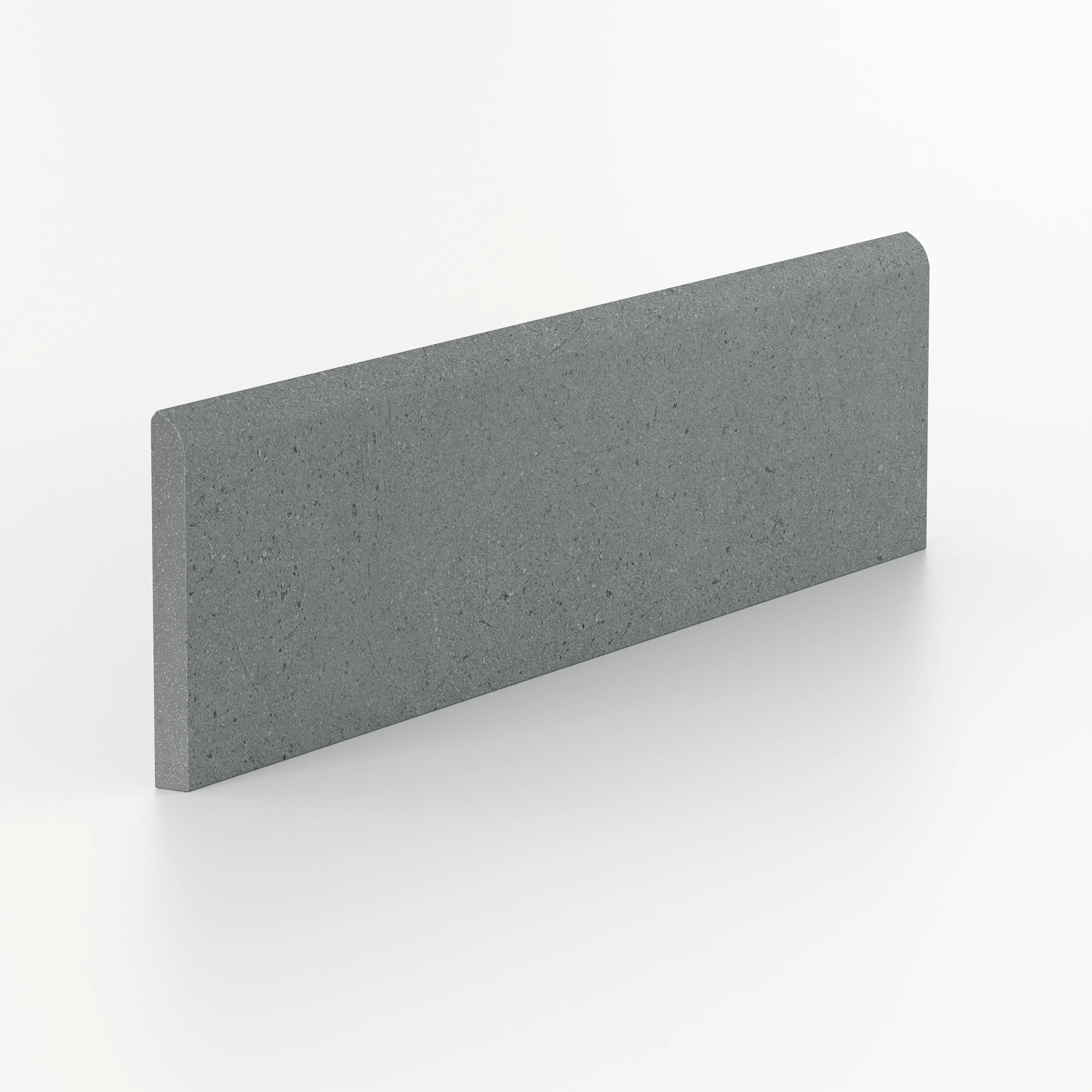 Palmer 3 x 12 Matte Porcelain Bullnose Tile in Grey - Image 2