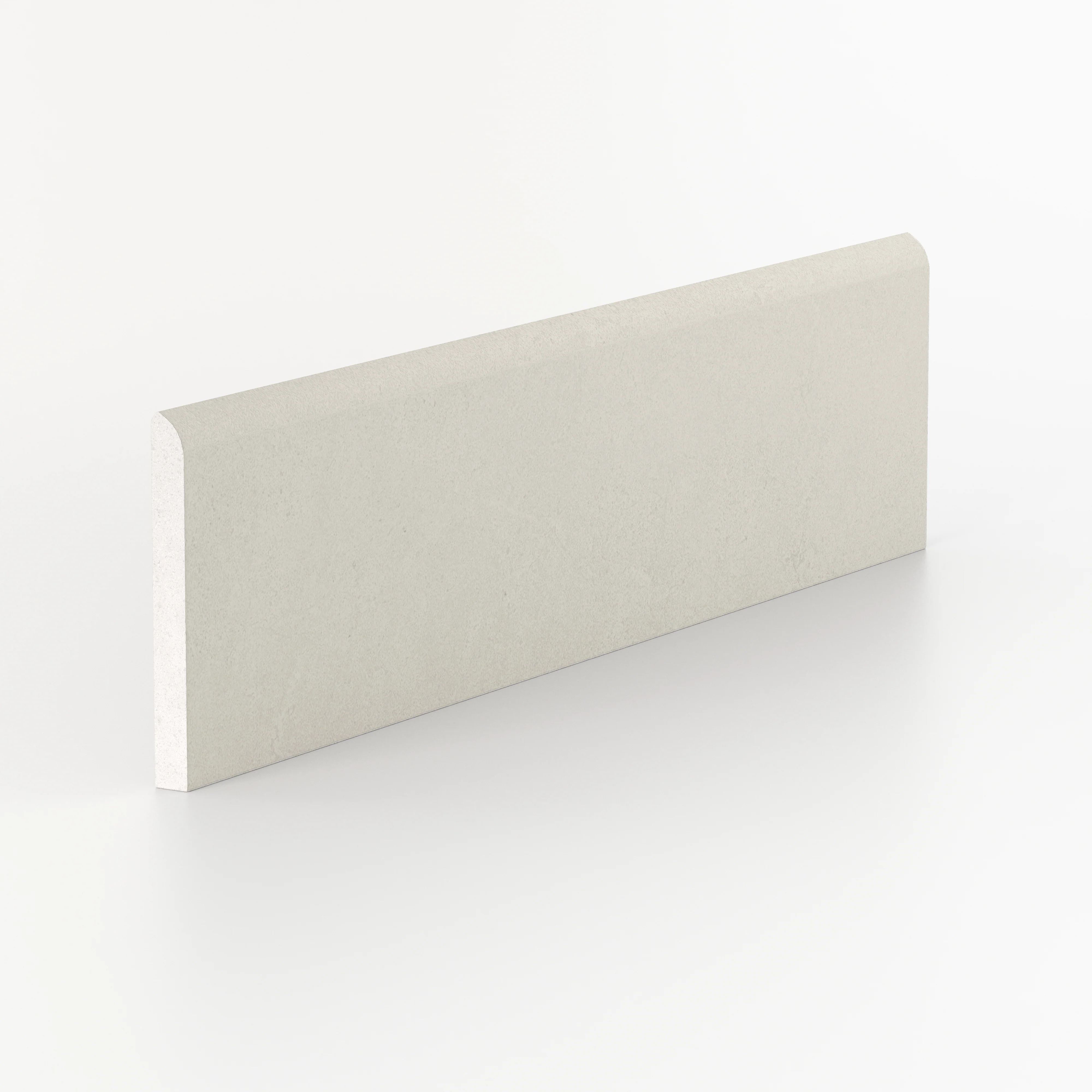 Palmer 3 x 12 Matte Porcelain Bullnose Tile in White - Image 2