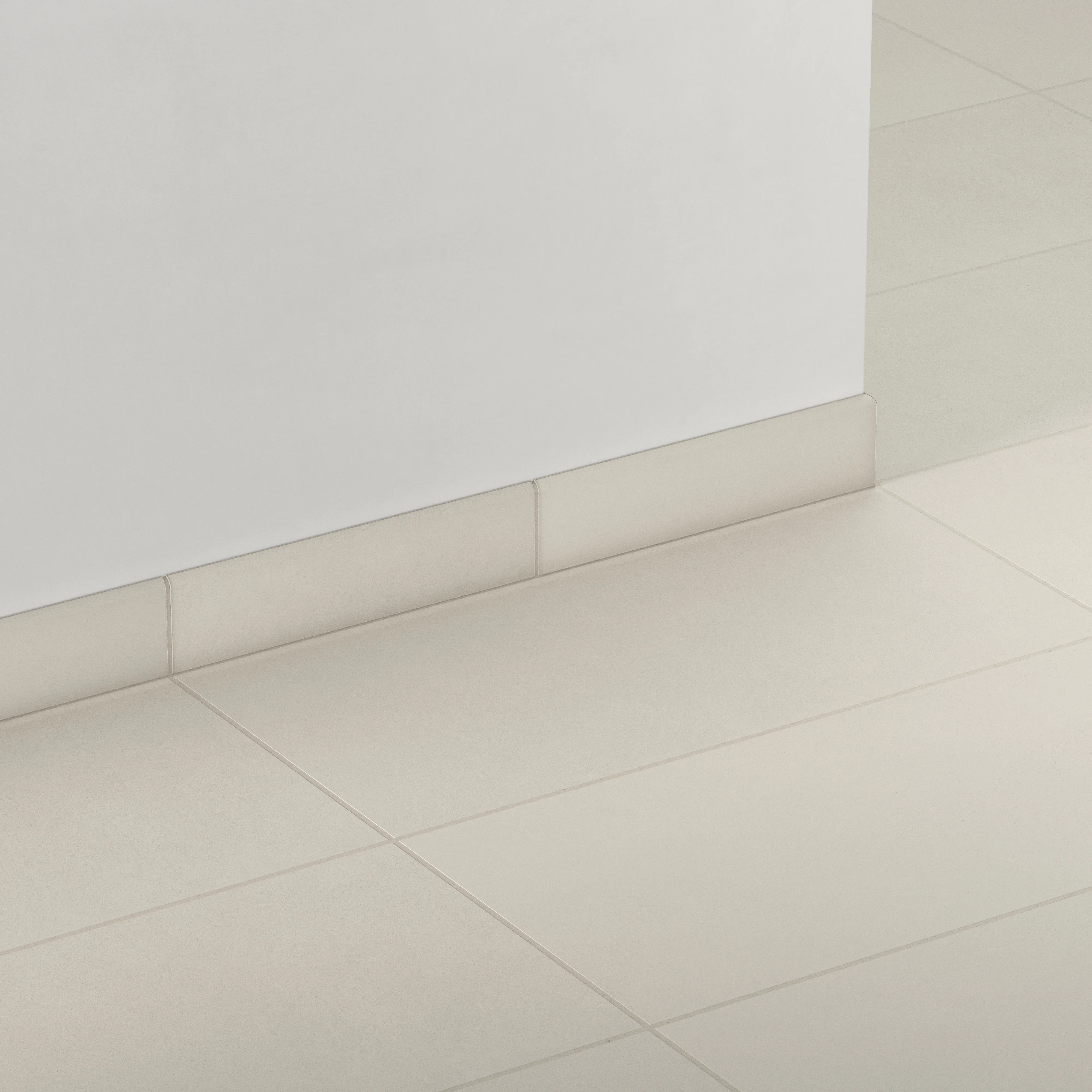 Palmer 3 x 12 Matte Porcelain Bullnose Tile in White - Image 3
