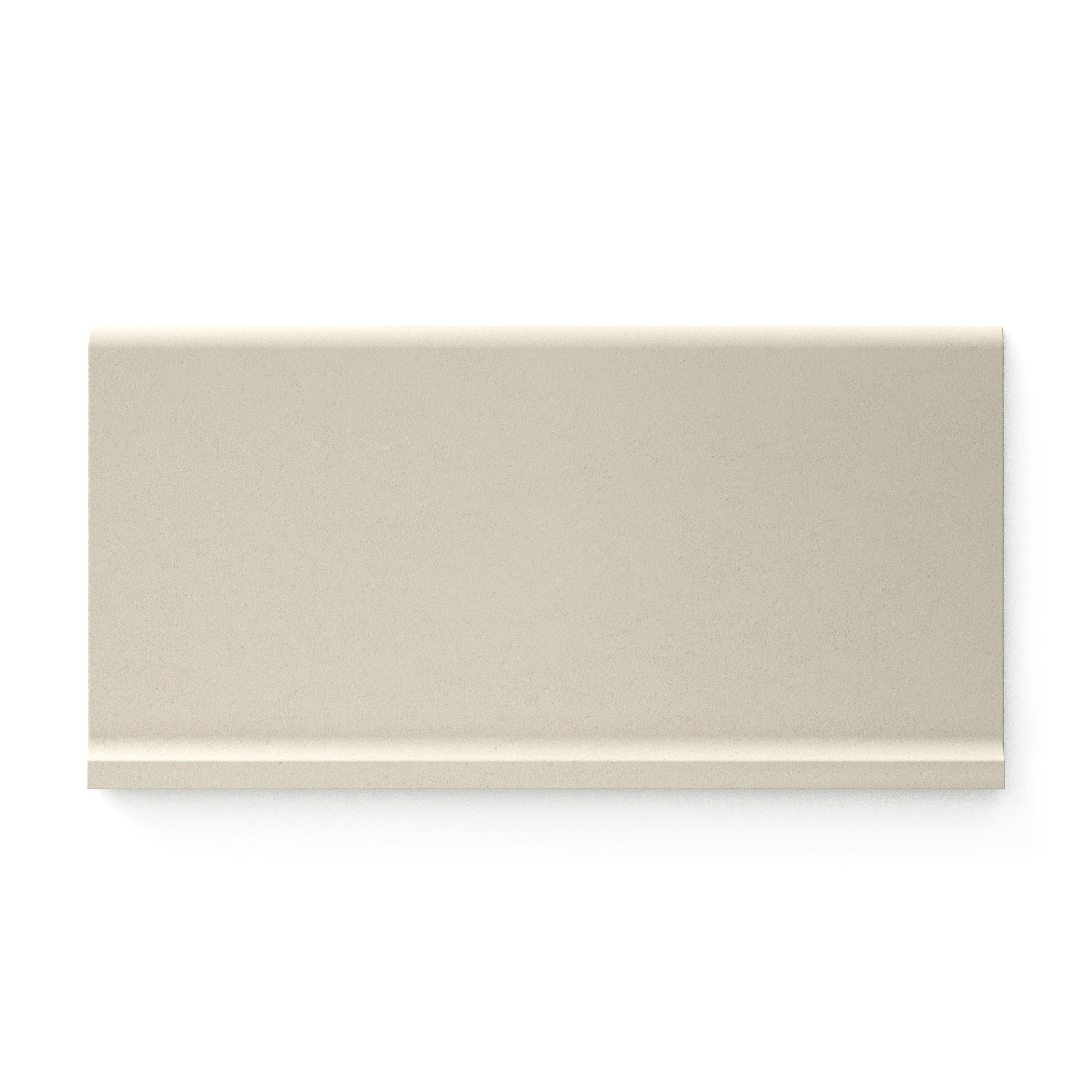Palmer 6 x 12 Matte Porcelain Cove Base Tile in Natural