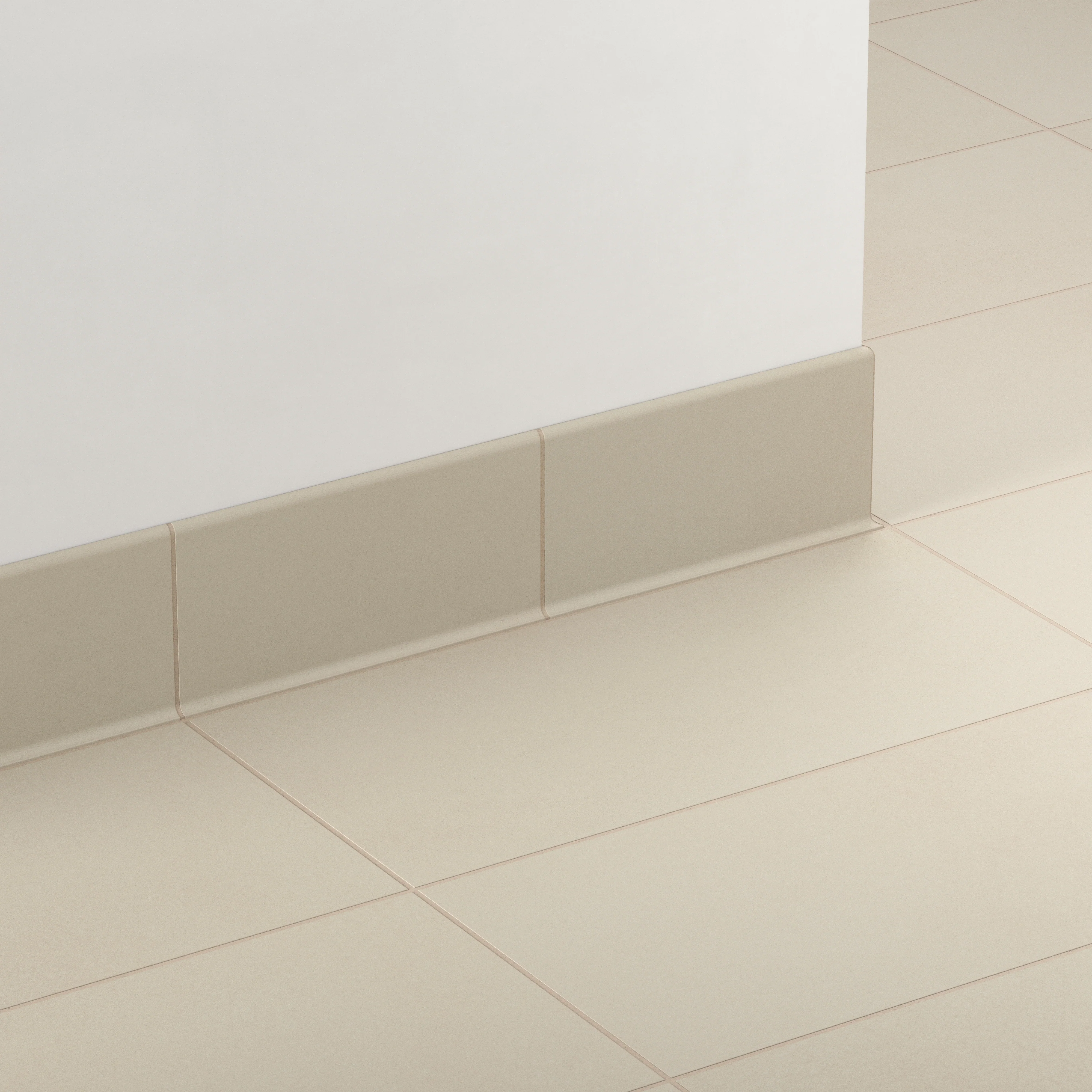 Palmer 6 x 12 Matte Porcelain Cove Base Tile in Natural - Image 3