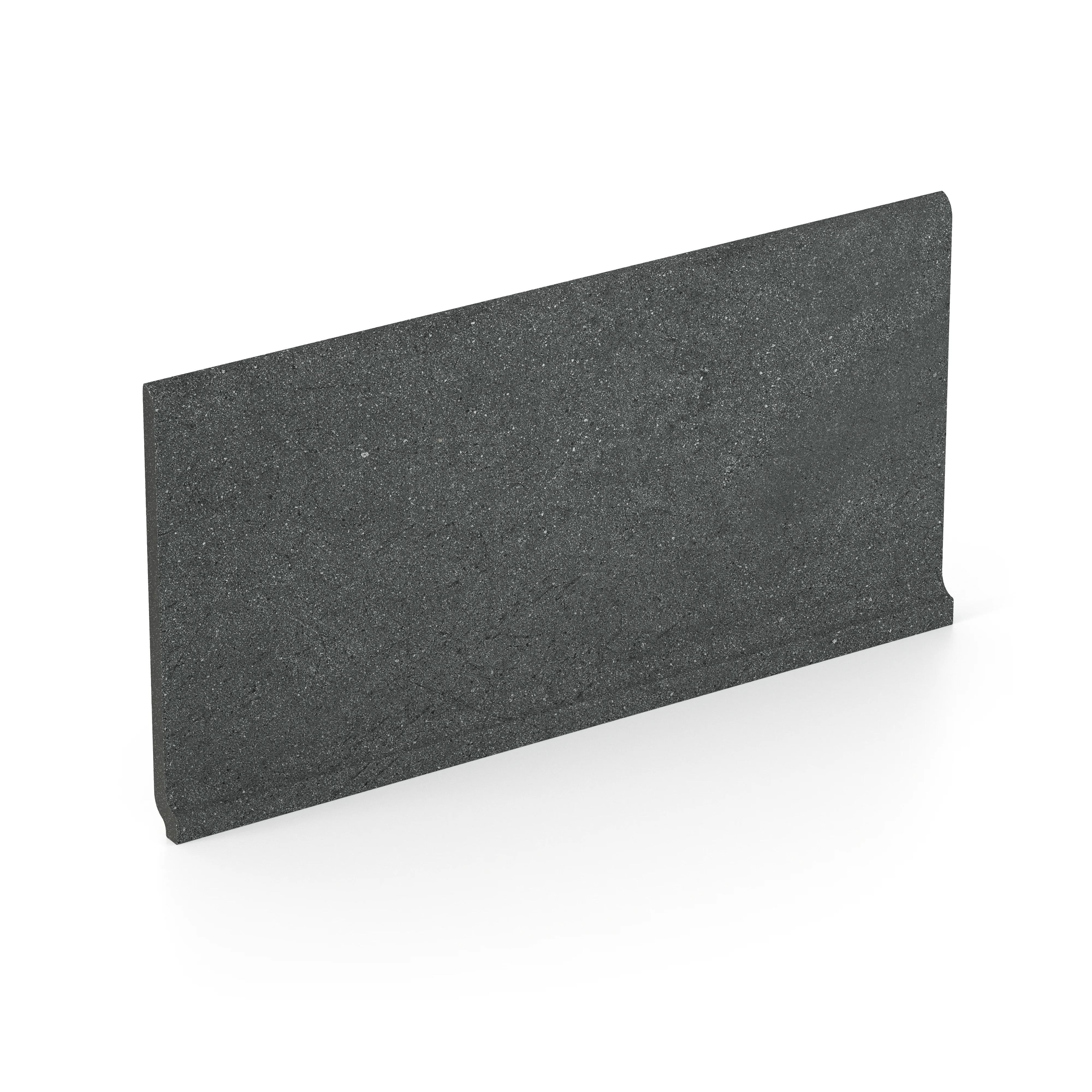 Palmer 6 x 12 Matte Porcelain Cove Base Tile in Nero - Image 2