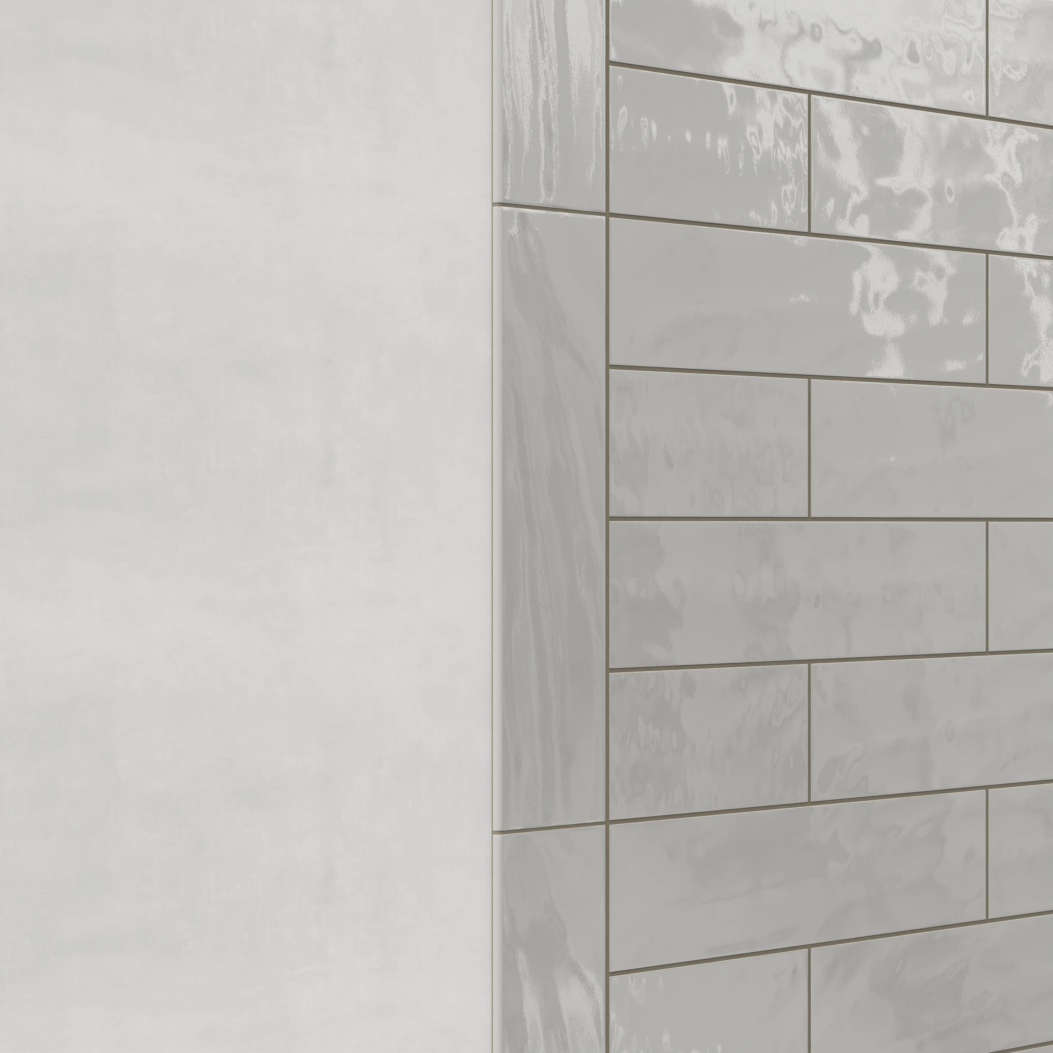Palmer 6 x 24 Glossy Porcelain Bullnose Tile in Balance - Image 3