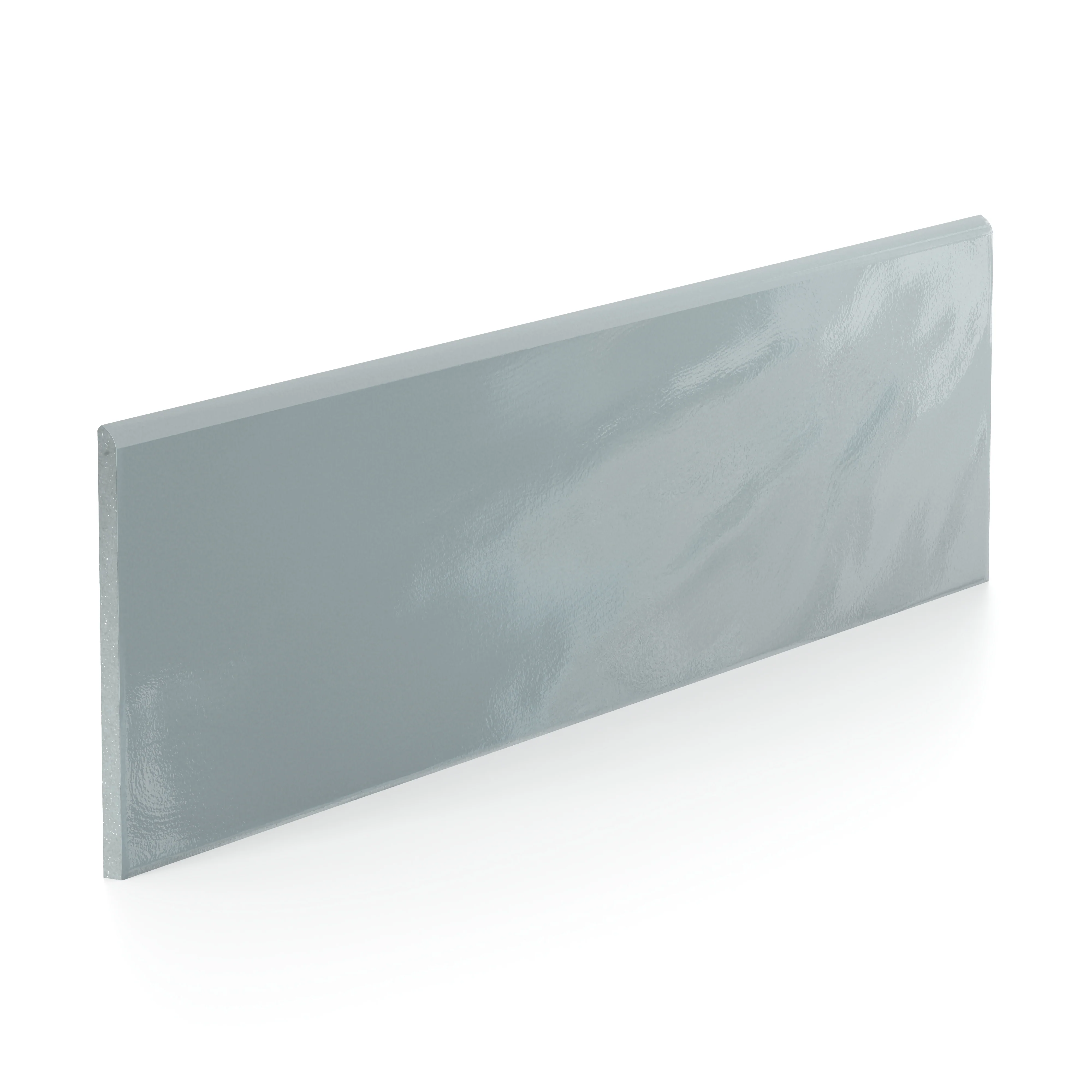 Palmer 6 x 24 Glossy Porcelain Bullnose Tile in Eucalyptus - Image 2