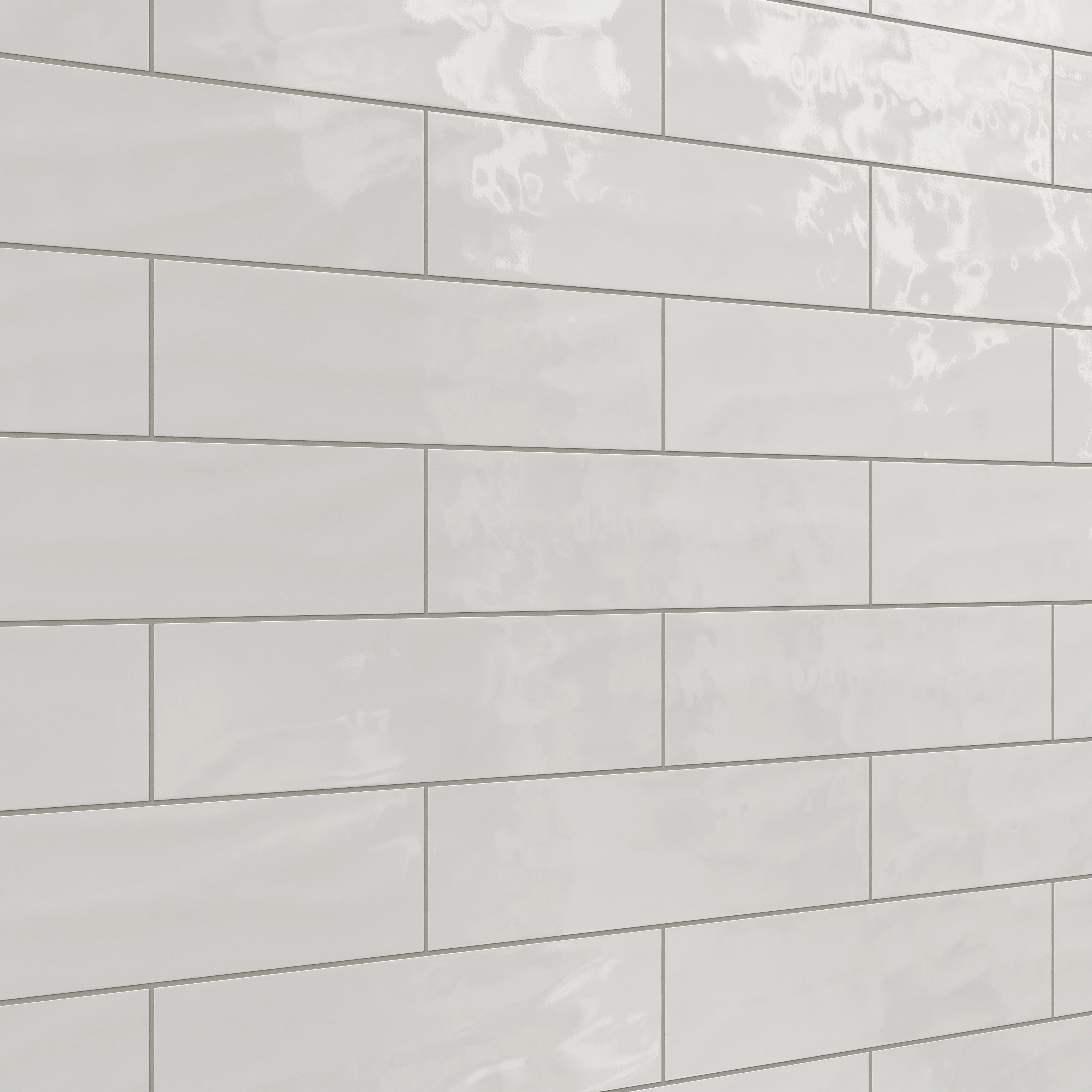 Palmer 6 x 24 Glossy Porcelain Tile in Bianco - Image 7