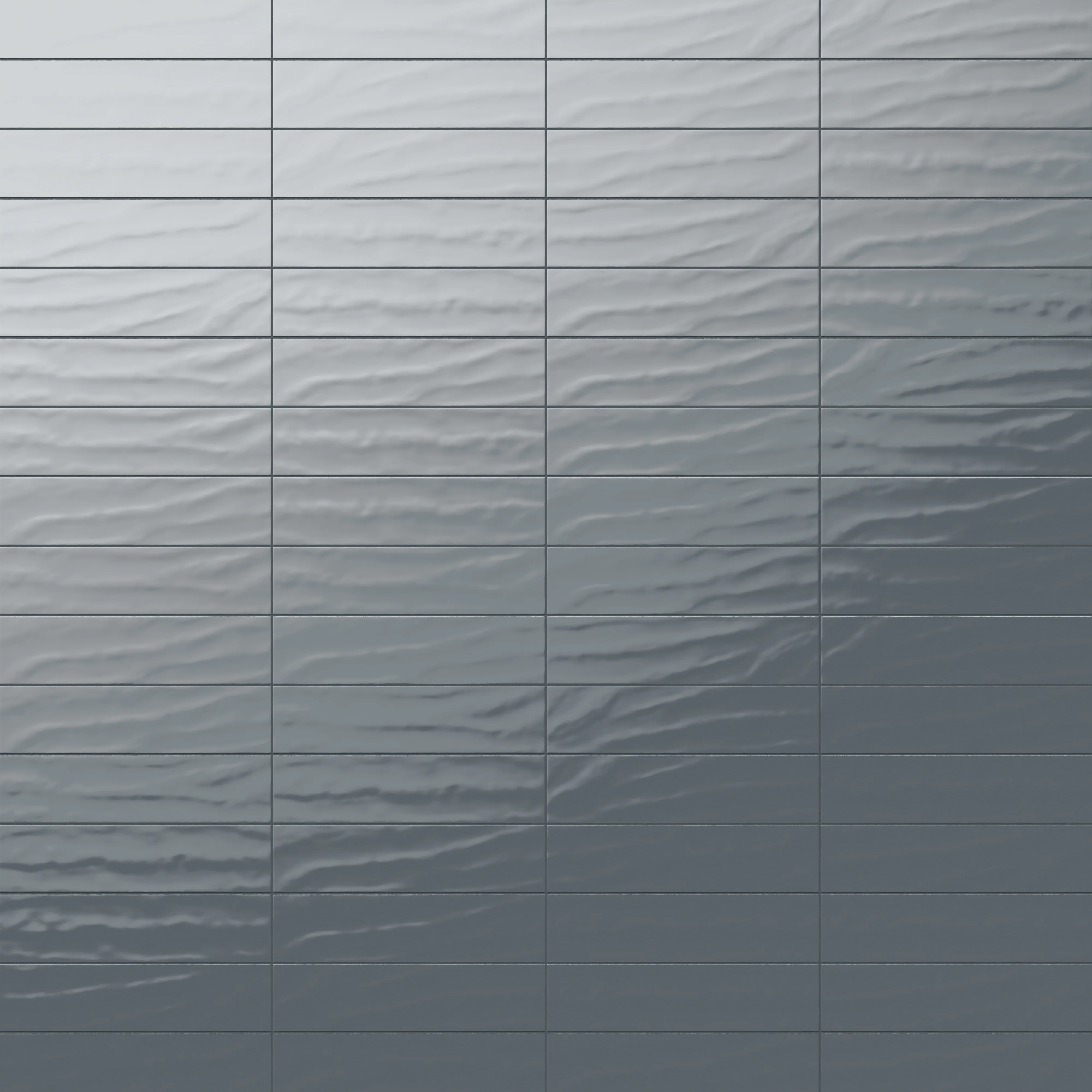 Palmer 6 x 24 Glossy Porcelain Tile in Blue Grey - Image 5
