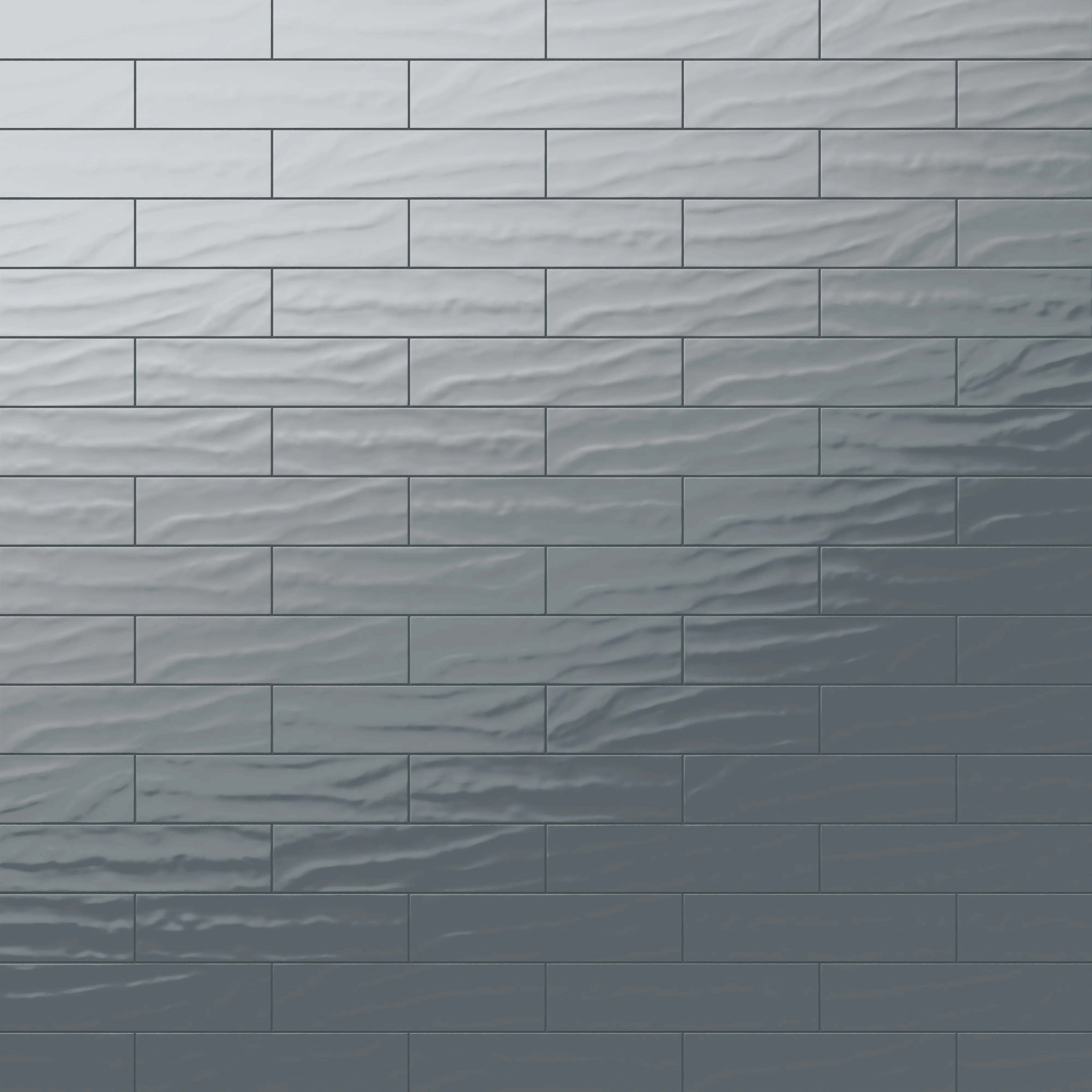 Palmer 6 x 24 Glossy Porcelain Tile in Blue Grey - Image 8