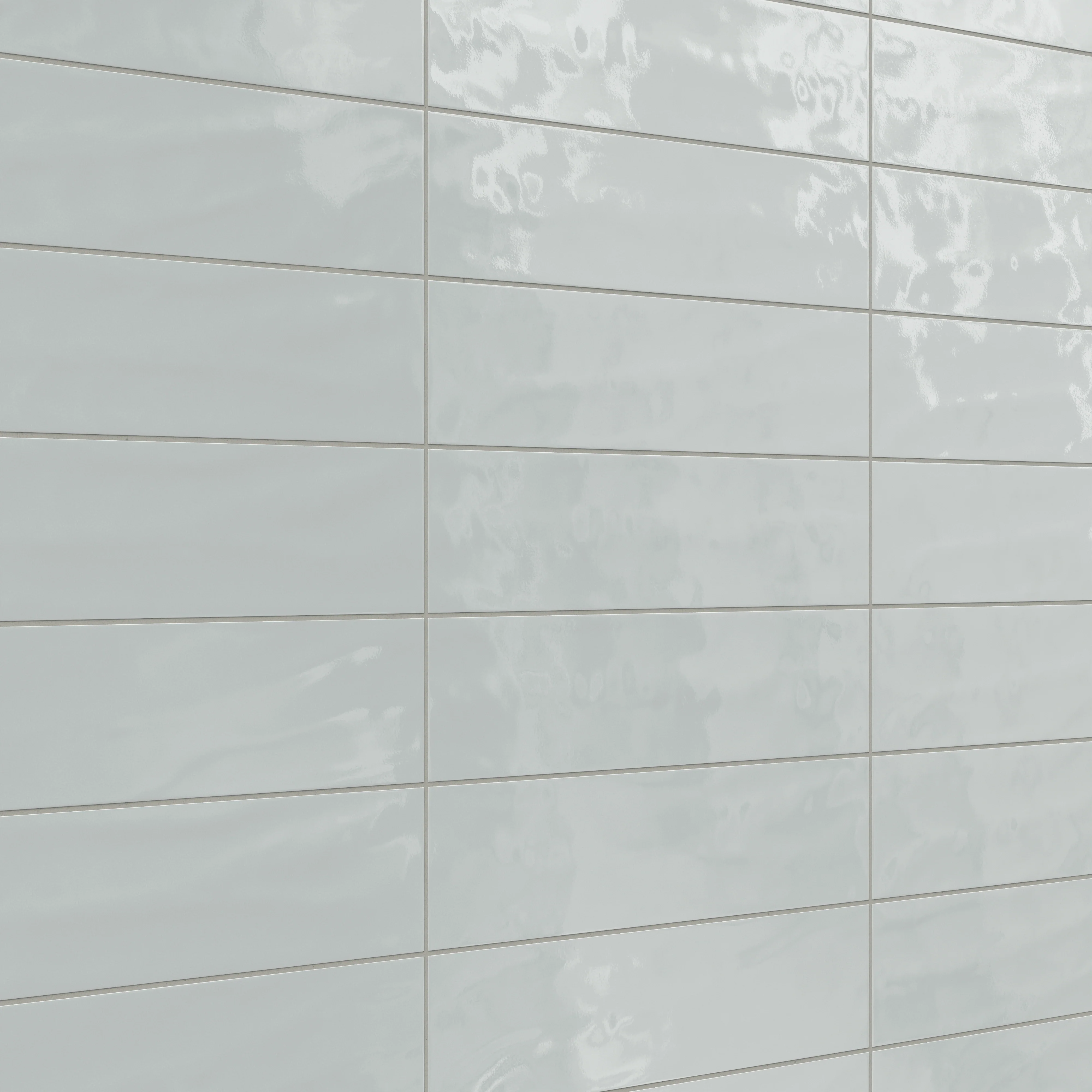 Palmer 6 x 24 Glossy Porcelain Tile in Mint - Image 4