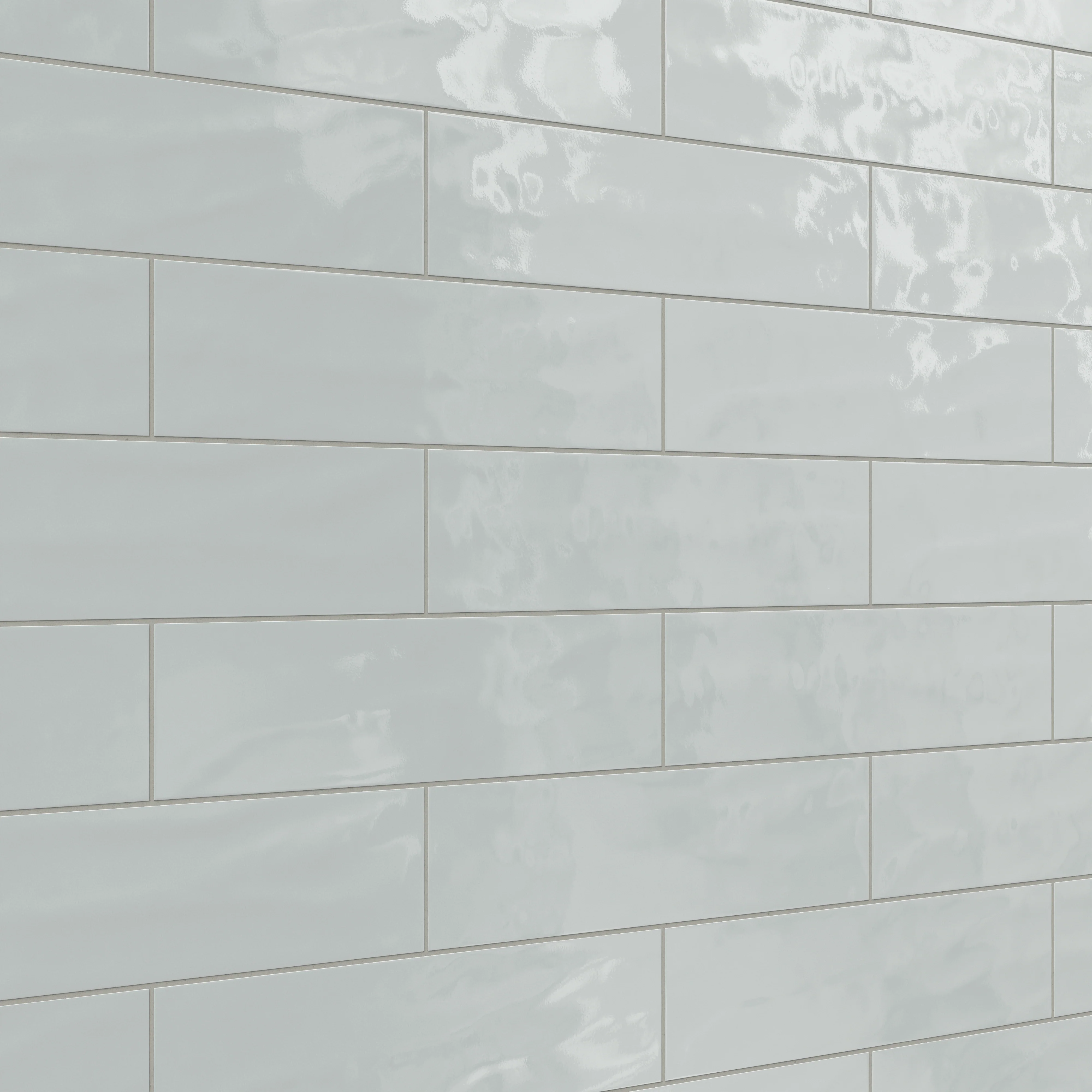 Palmer 6 x 24 Glossy Porcelain Tile in Mint - Image 7