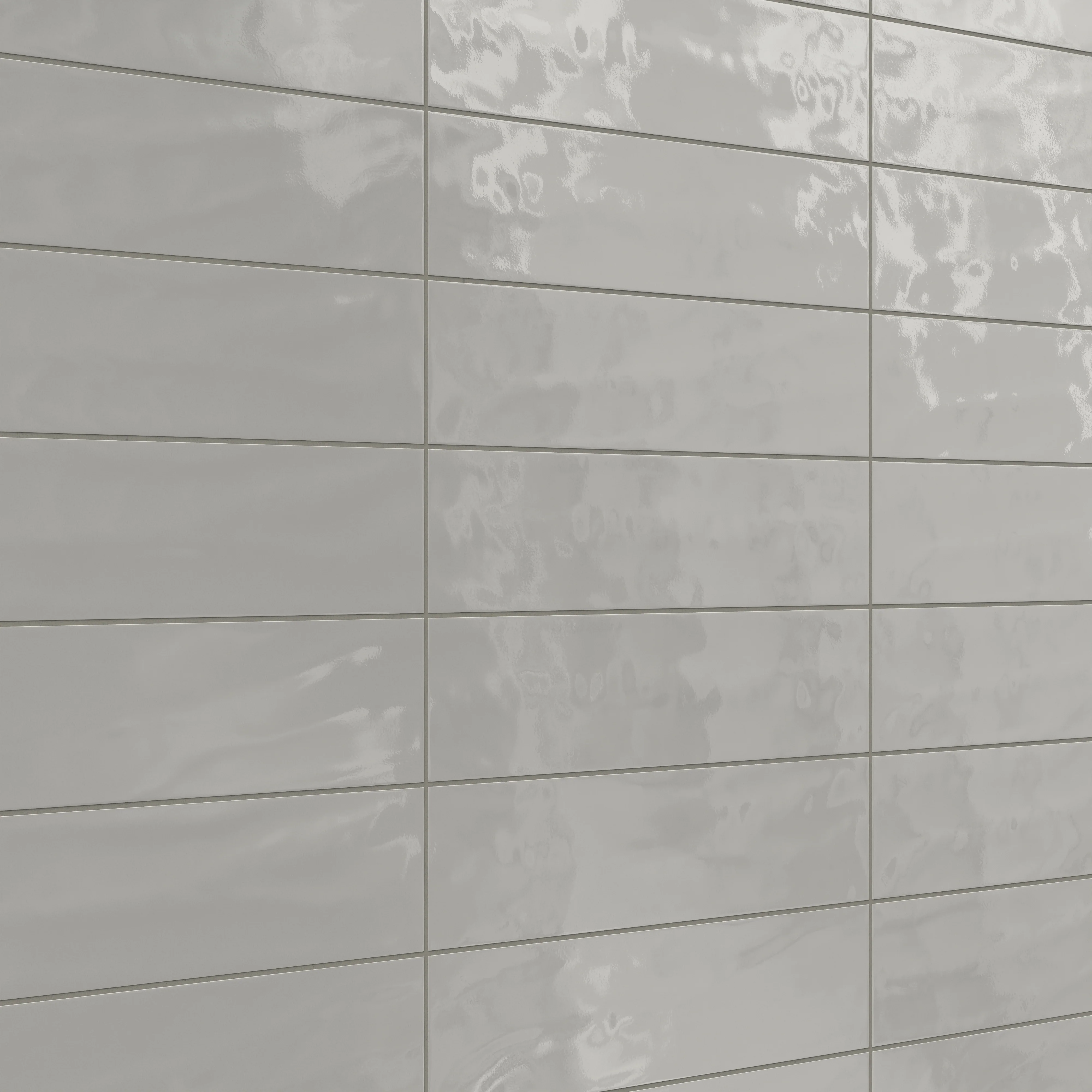 Palmer 6 x 24 Glossy Porcelain Tile in Olive - Image 4