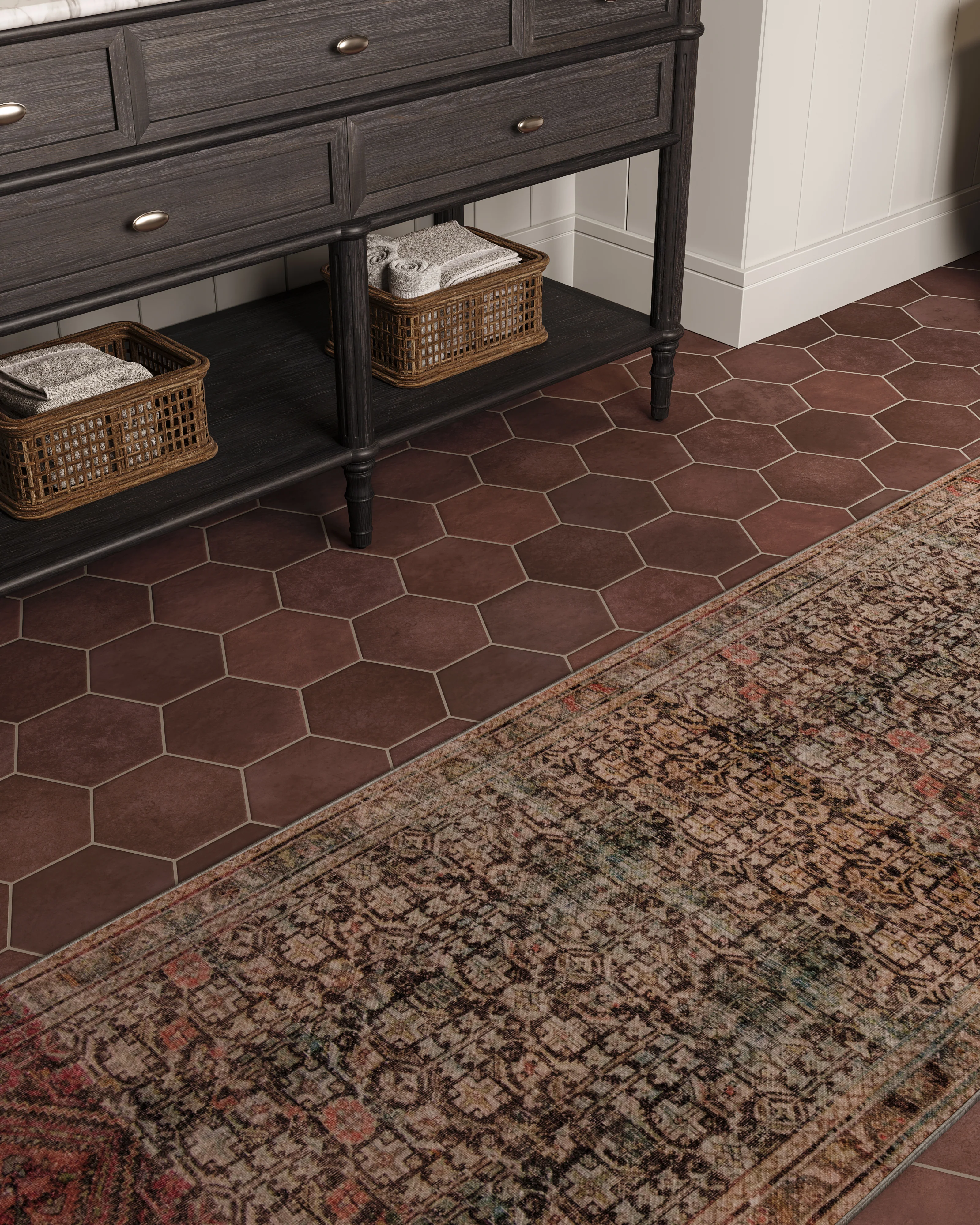 Pascal Rug in Smoke / Multi - Image 2